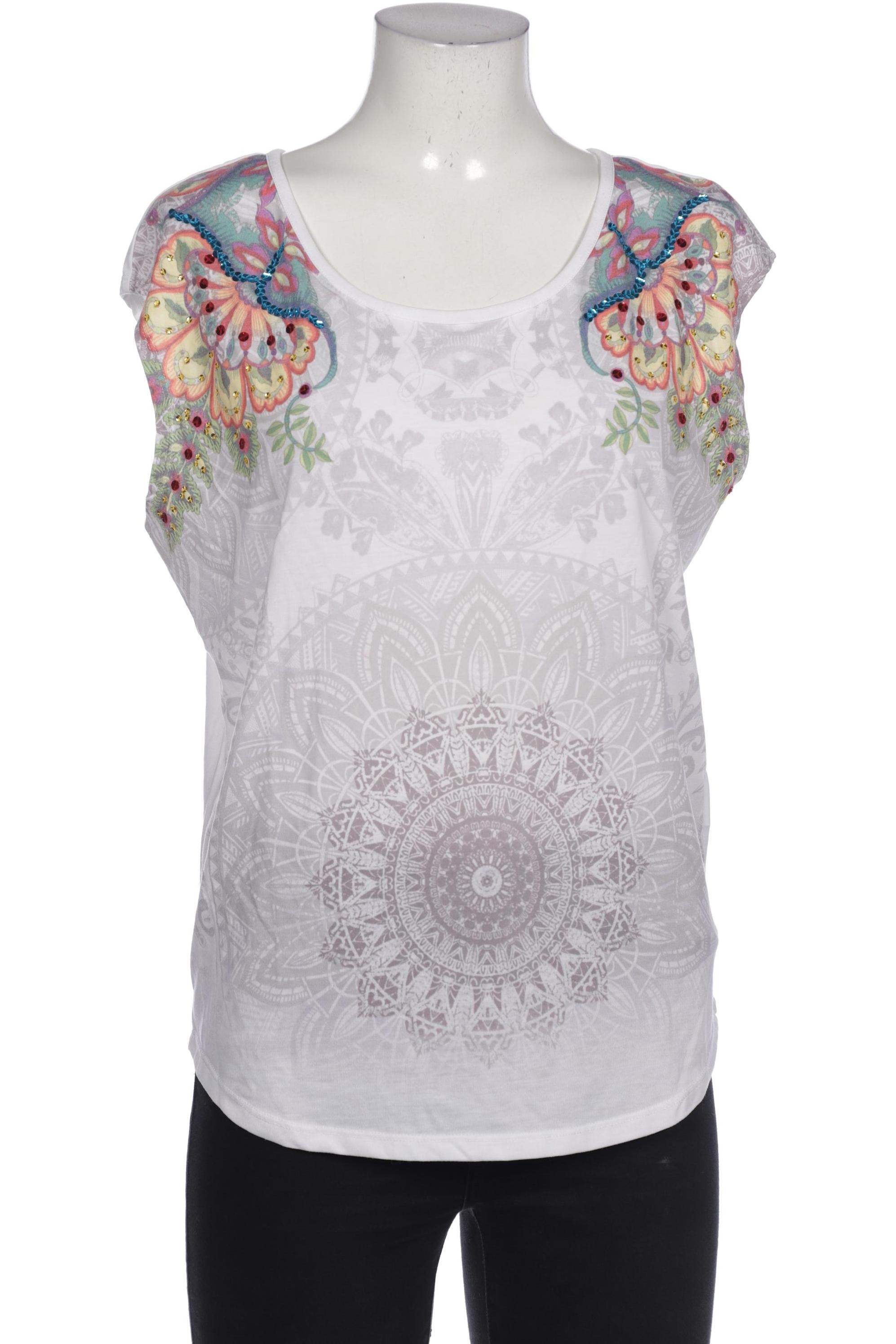 

Desigual Damen T-Shirt, beige, Gr. 38