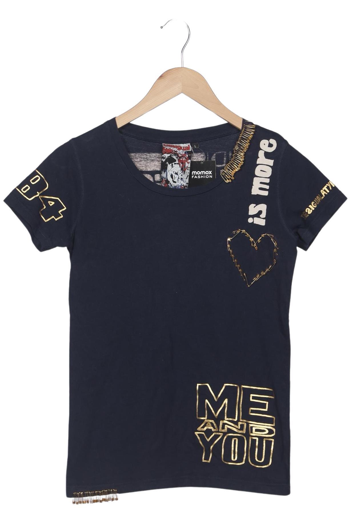 

Desigual Damen T-Shirt, mehrfarbig, Gr. 42