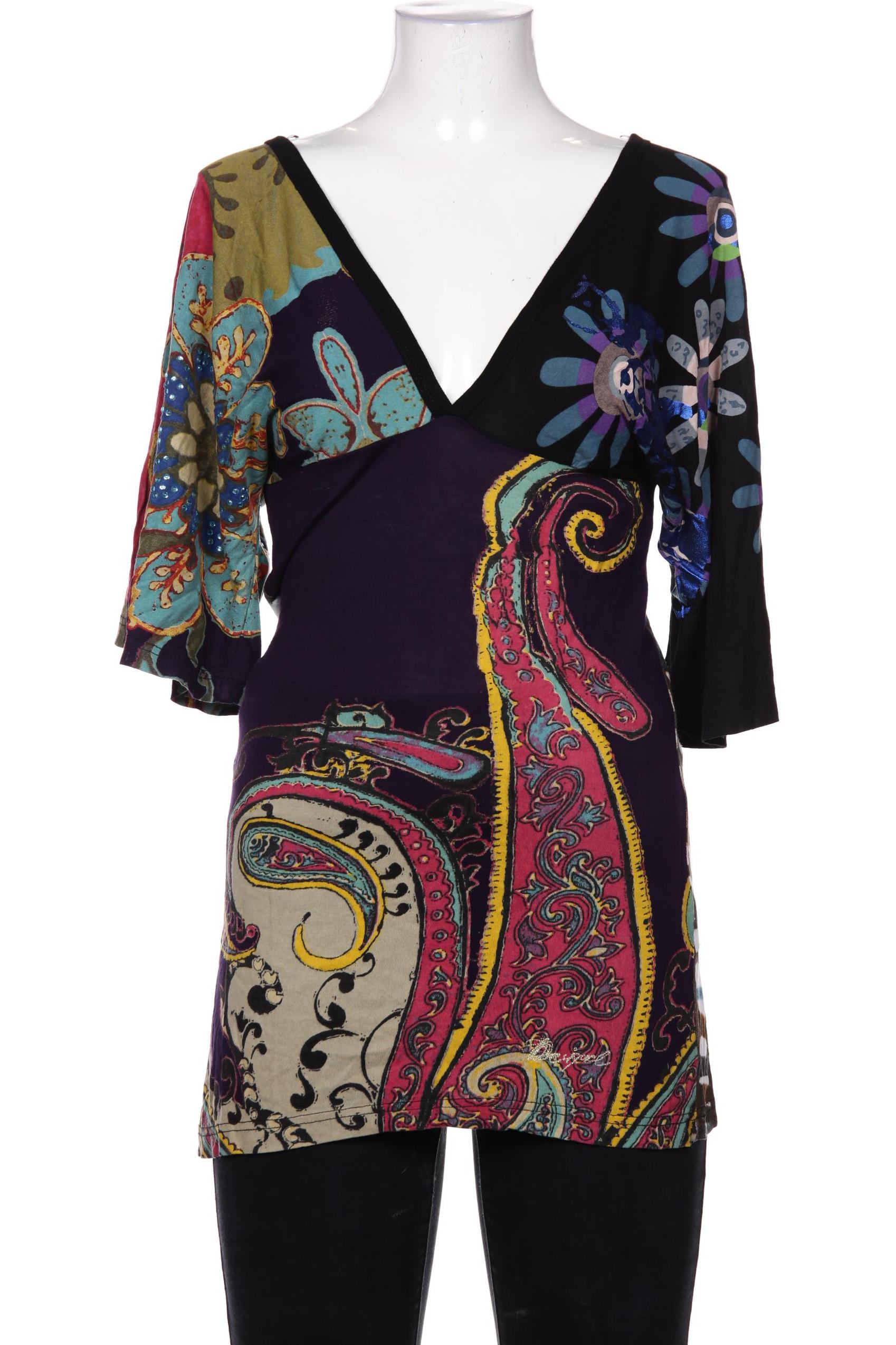 

Desigual Damen T-Shirt, mehrfarbig, Gr. 38