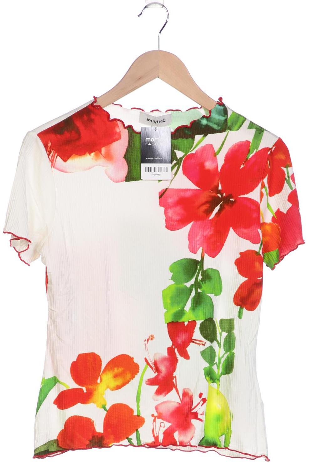 

Desigual Damen T-Shirt, weiß, Gr. 44