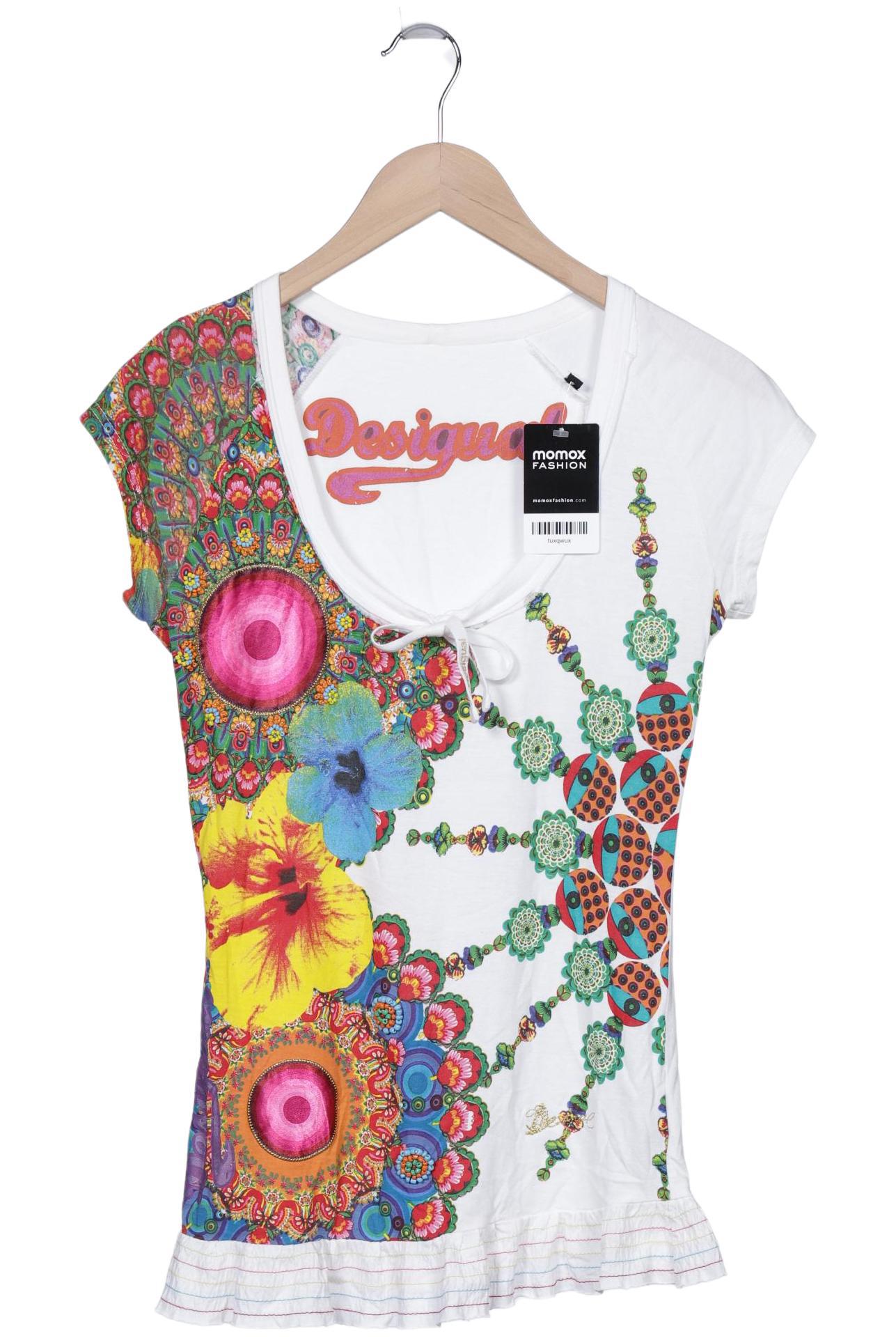 

Desigual Damen T-Shirt, mehrfarbig, Gr. 36