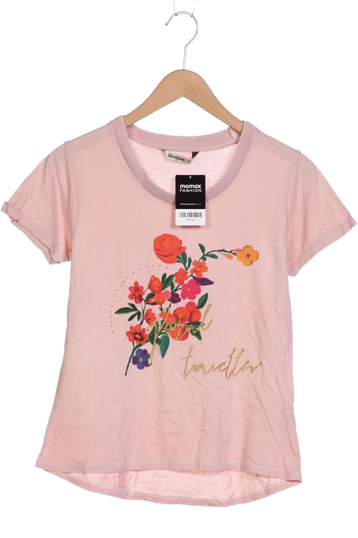 

Desigual Damen T-Shirt, pink, Gr. 36