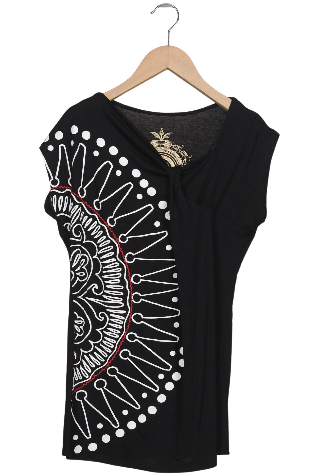 

Desigual Damen T-Shirt, schwarz, Gr. 36