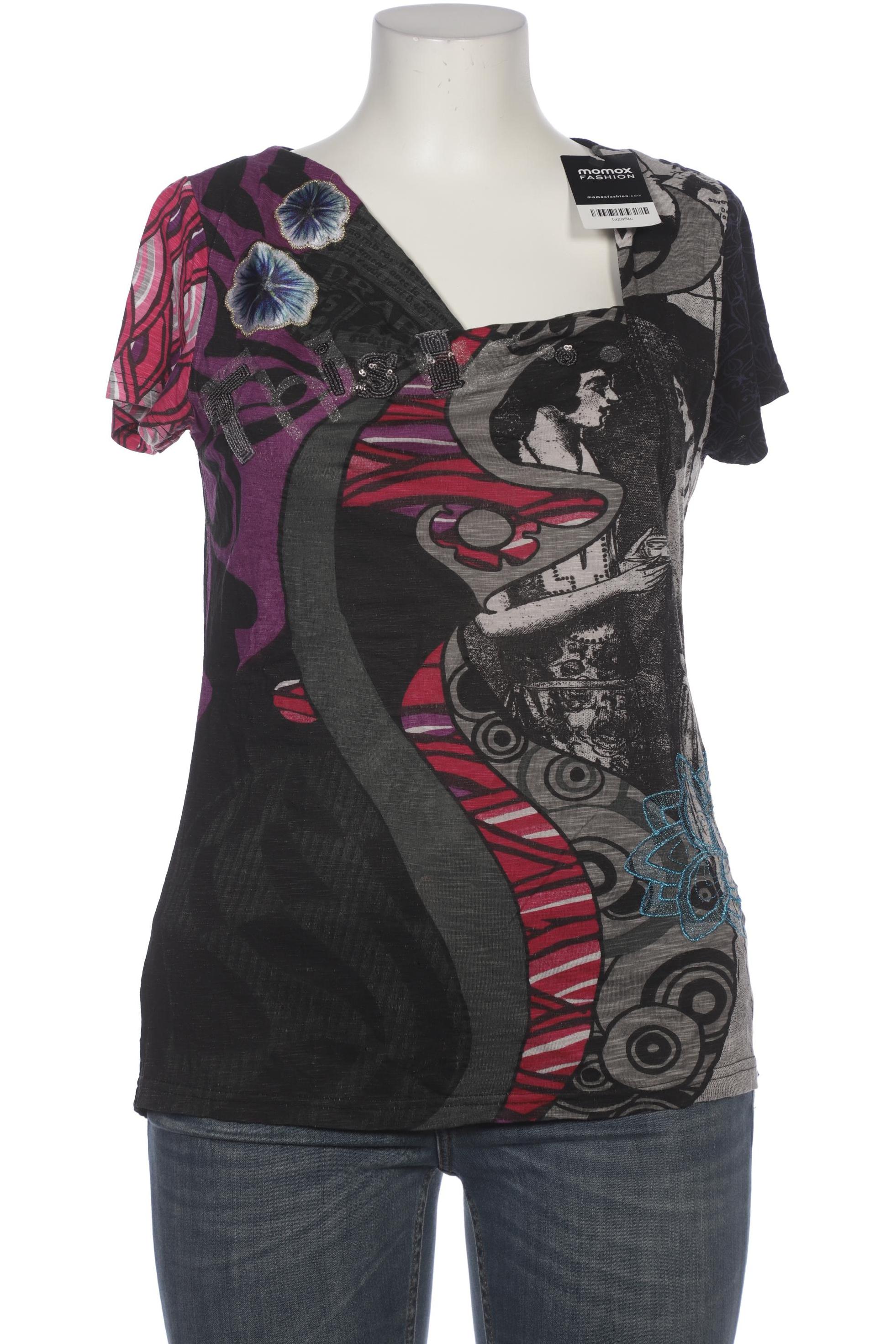 

Desigual Damen T-Shirt, schwarz