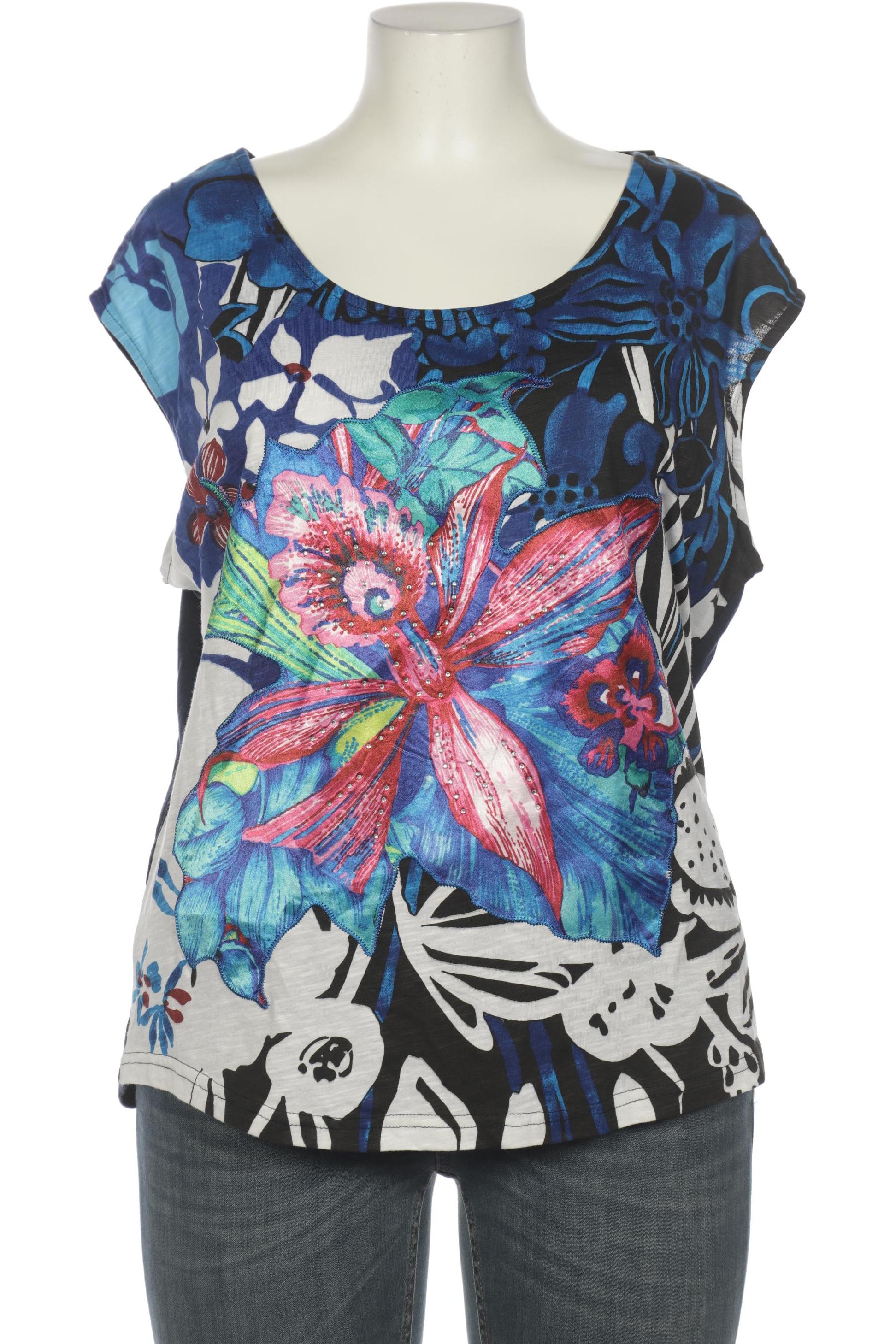 

Desigual Damen T-Shirt, blau, Gr. 44