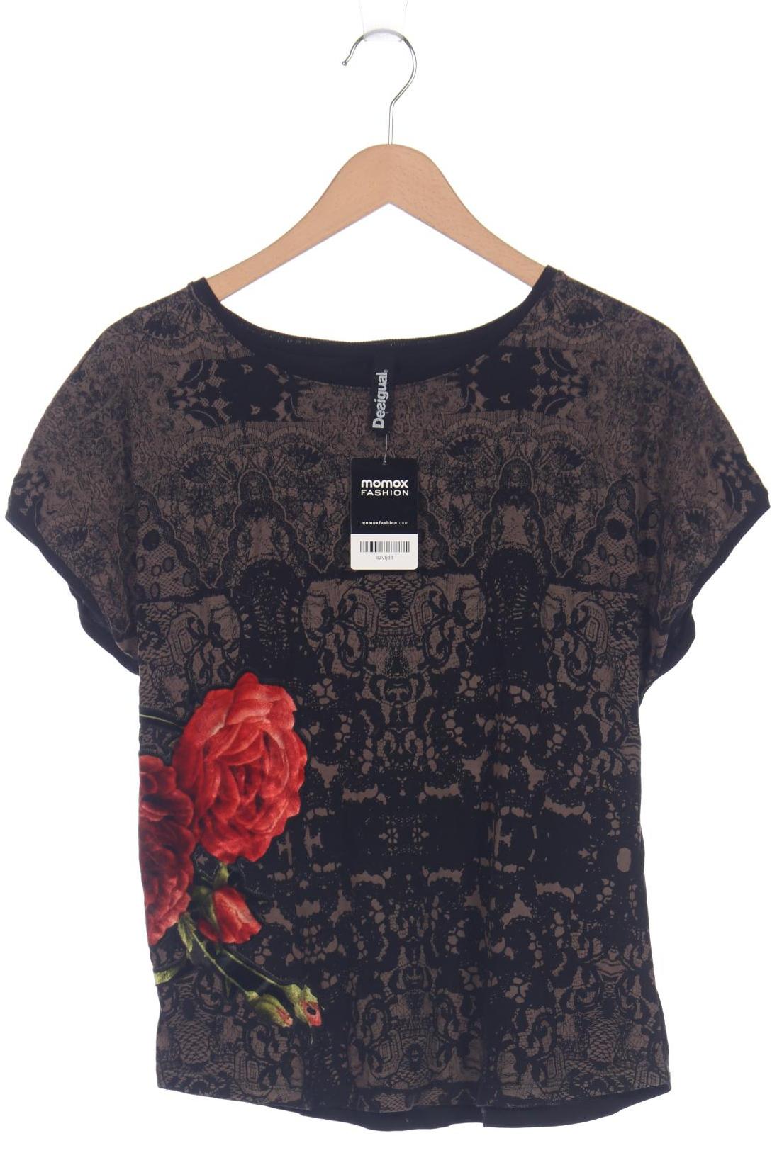 

Desigual Damen T-Shirt, schwarz, Gr. 44