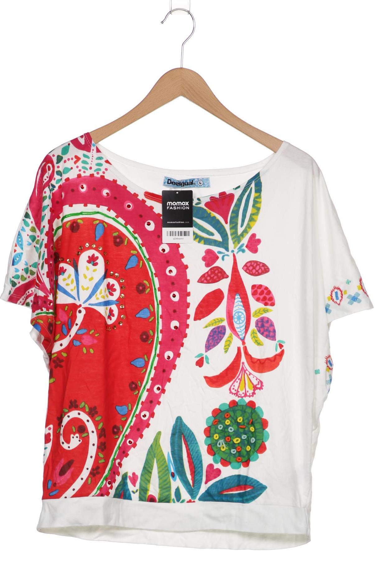 

Desigual Damen T-Shirt, mehrfarbig, Gr. 42