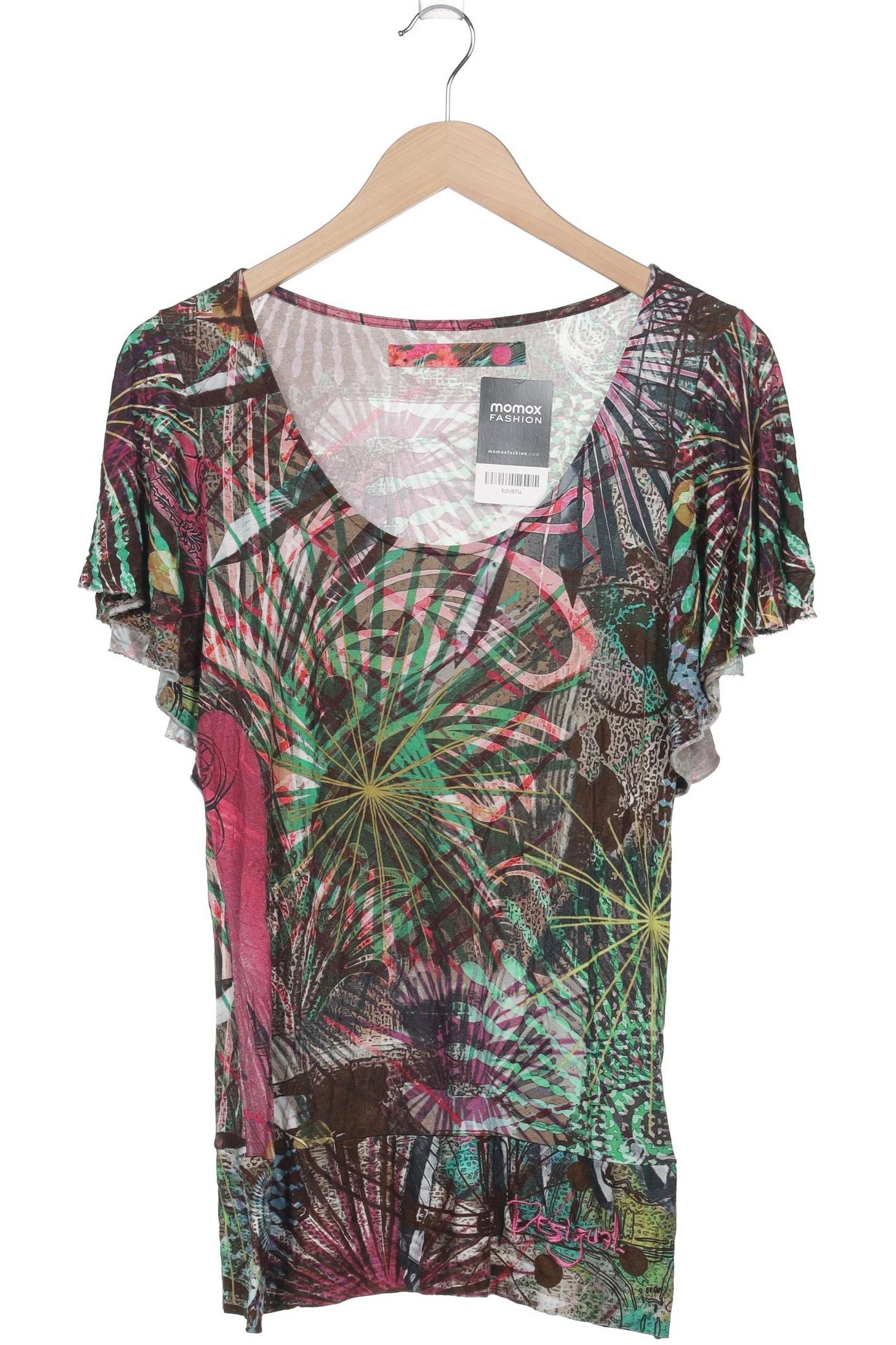 

Desigual Damen T-Shirt, mehrfarbig, Gr. 42
