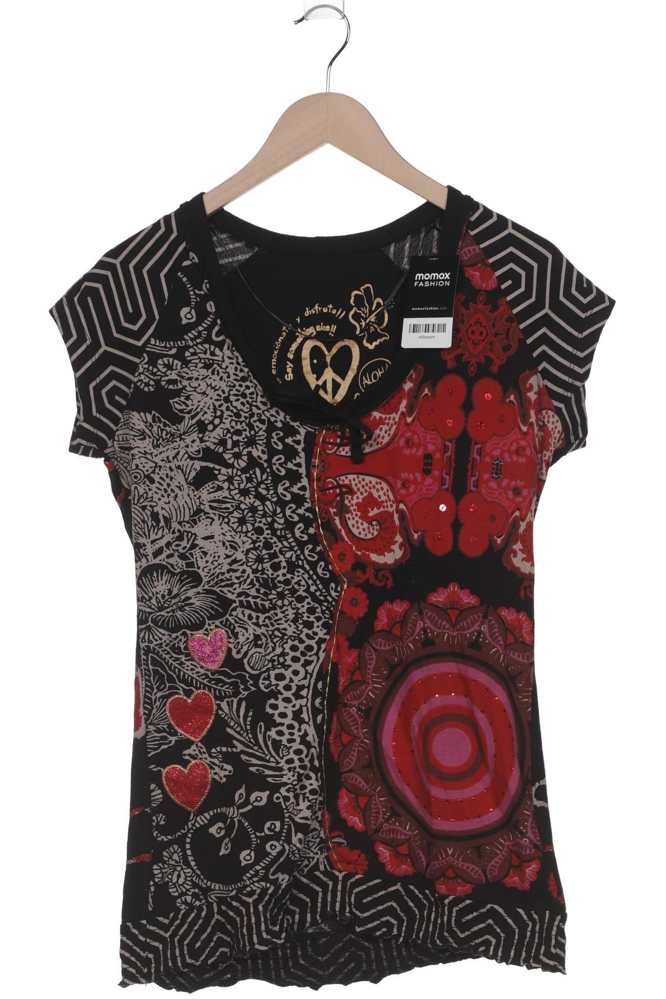 

Desigual Damen T-Shirt, schwarz, Gr. 44