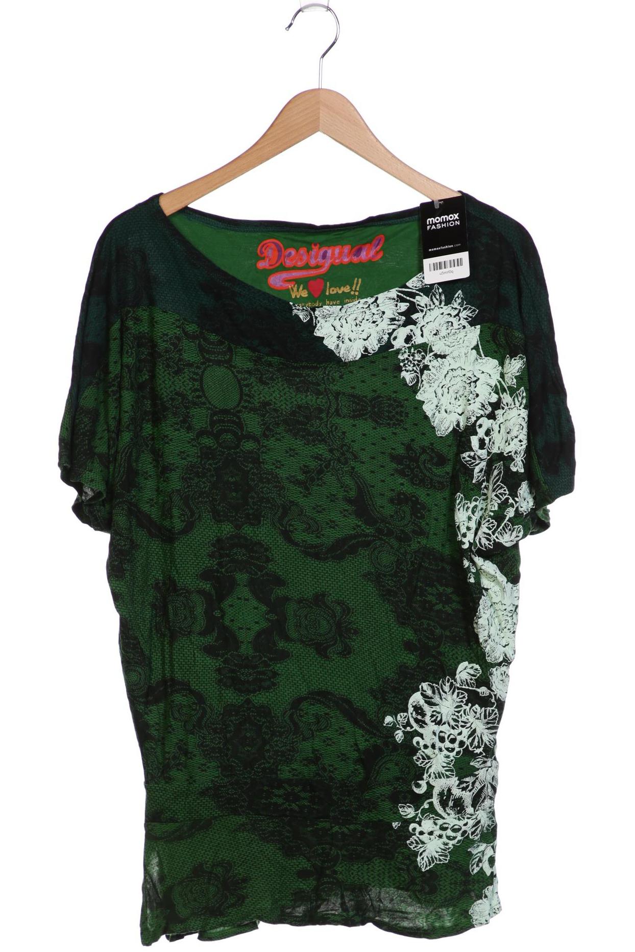 

Desigual Damen T-Shirt, grün, Gr. 42