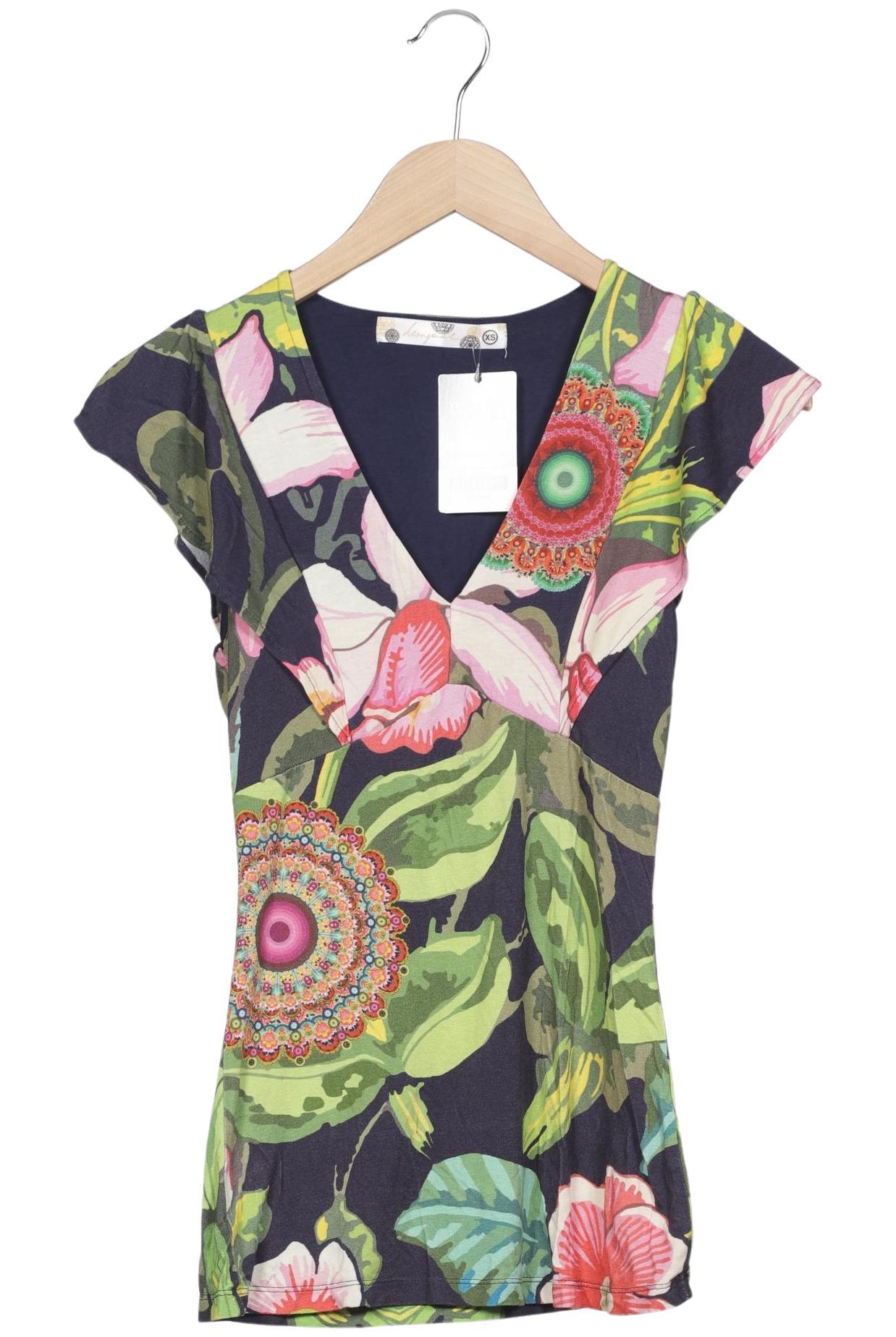 

Desigual Damen T-Shirt, mehrfarbig, Gr. 34