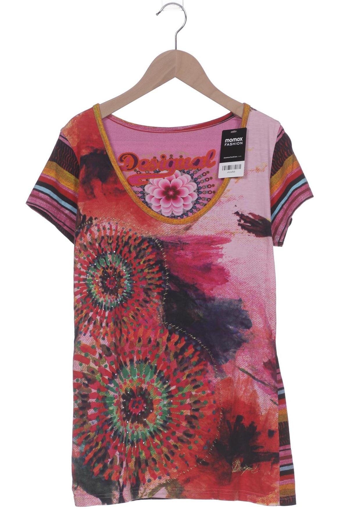 

Desigual Damen T-Shirt, mehrfarbig, Gr. 42