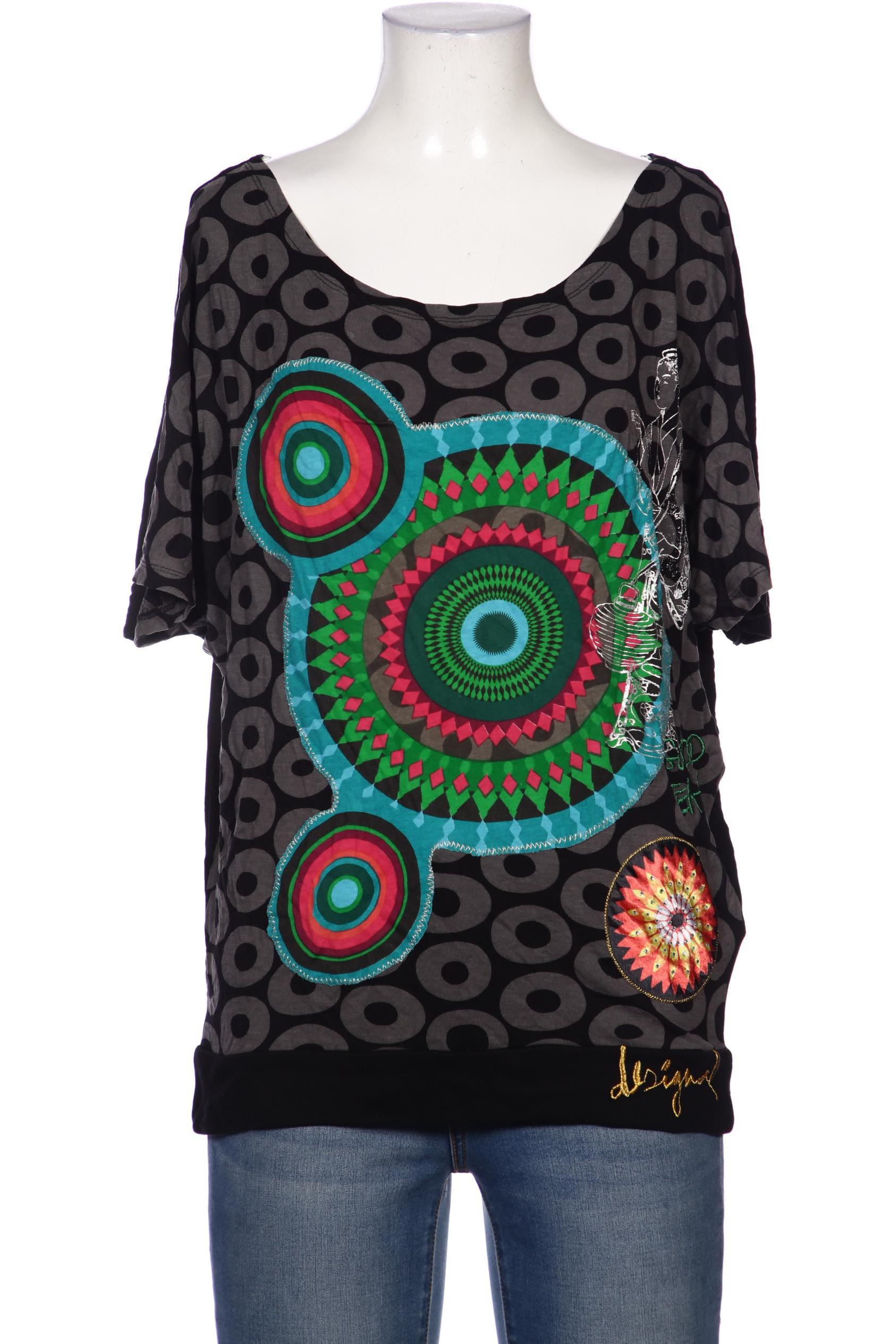 

Desigual Damen T-Shirt, schwarz