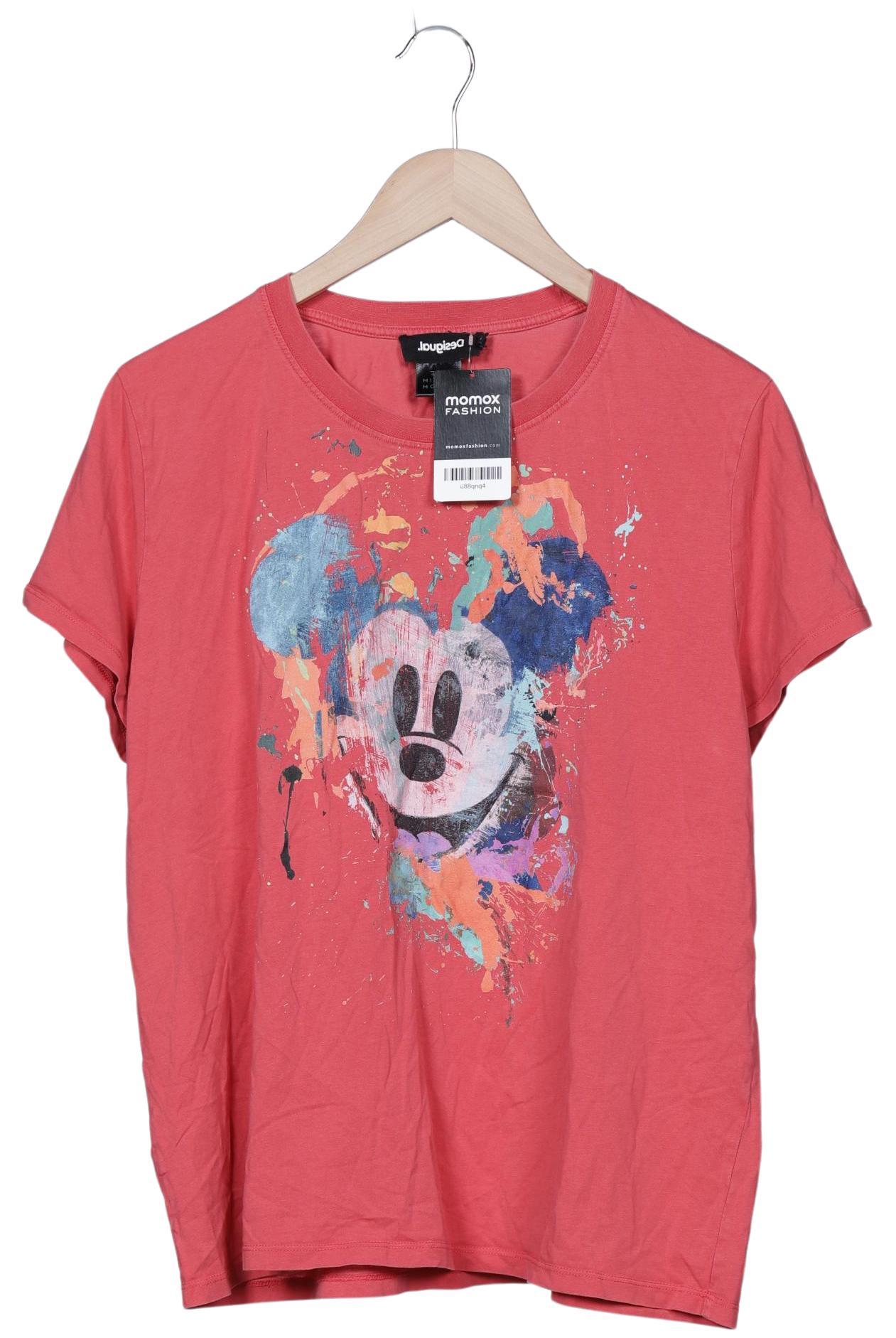 

Desigual Damen T-Shirt, rot, Gr. 44