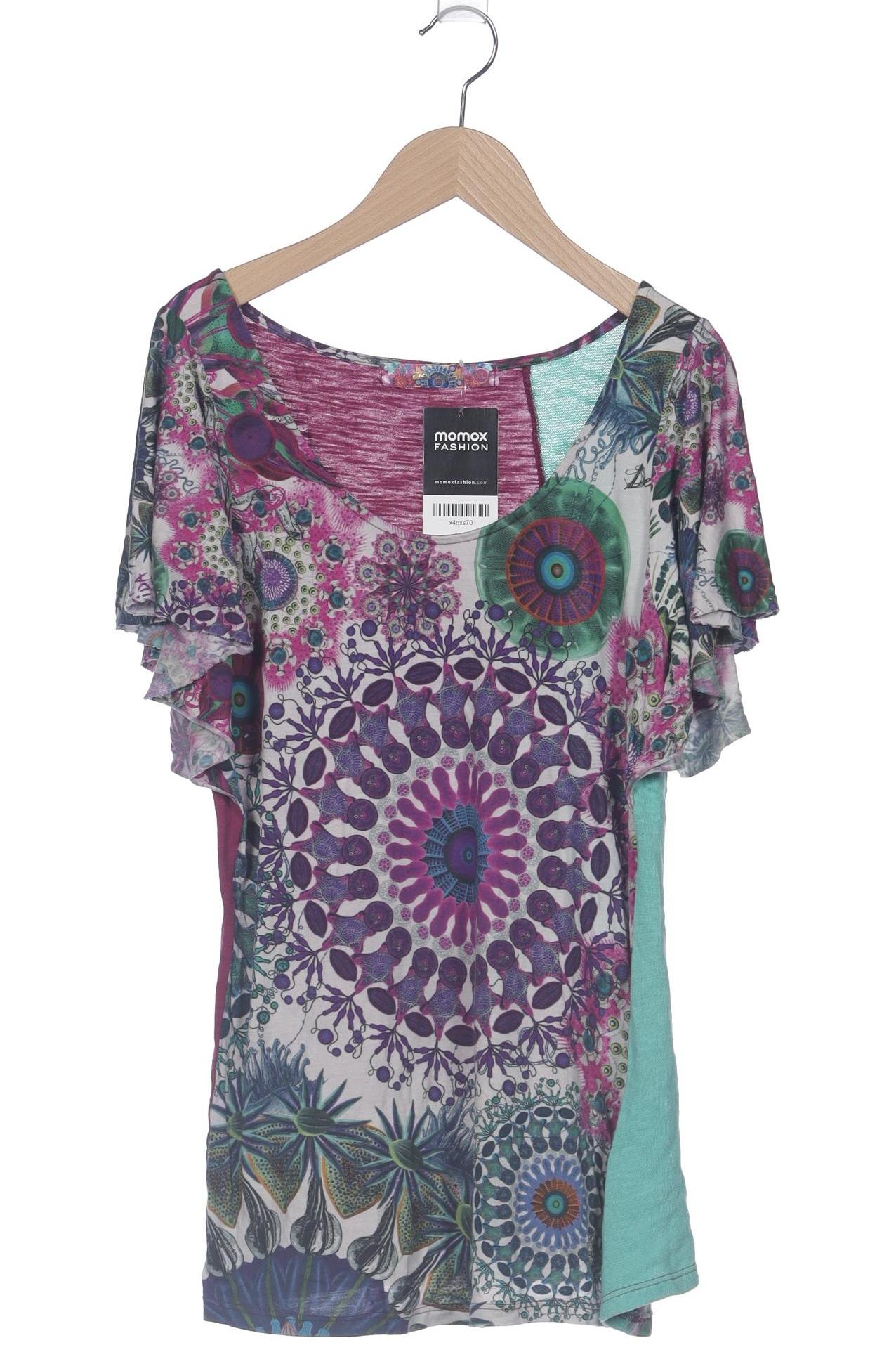 

Desigual Damen T-Shirt, mehrfarbig, Gr. 44