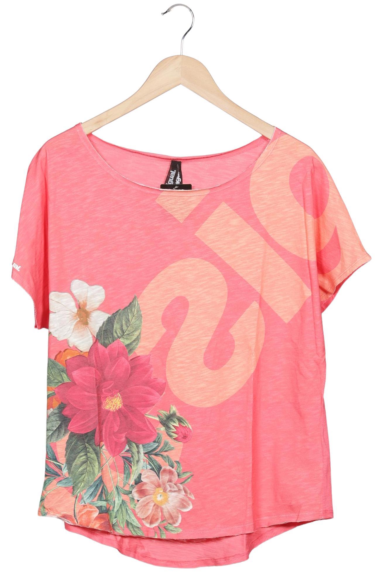 

Desigual Damen T-Shirt, pink, Gr. 44