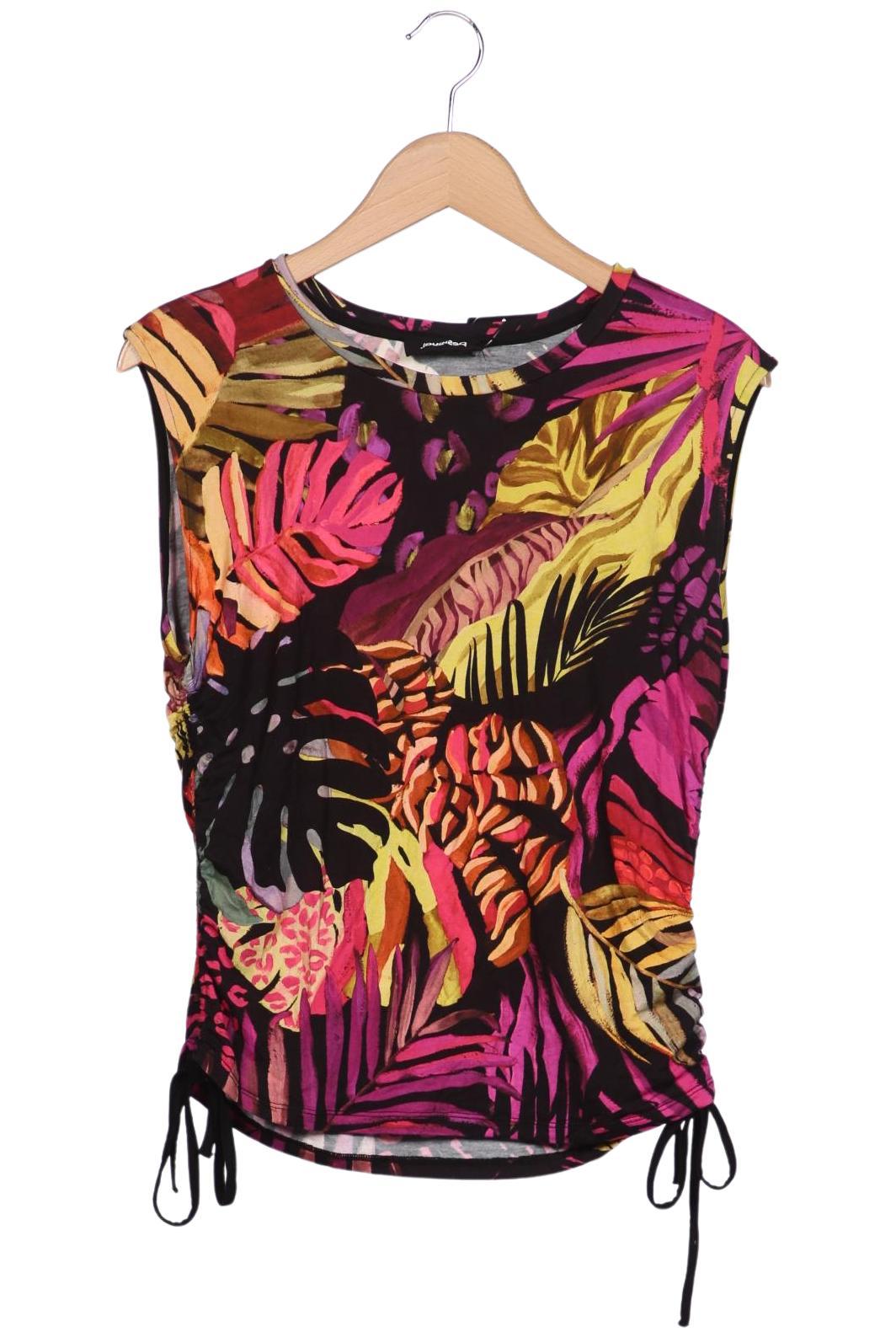 

Desigual Damen T-Shirt, mehrfarbig, Gr. 46