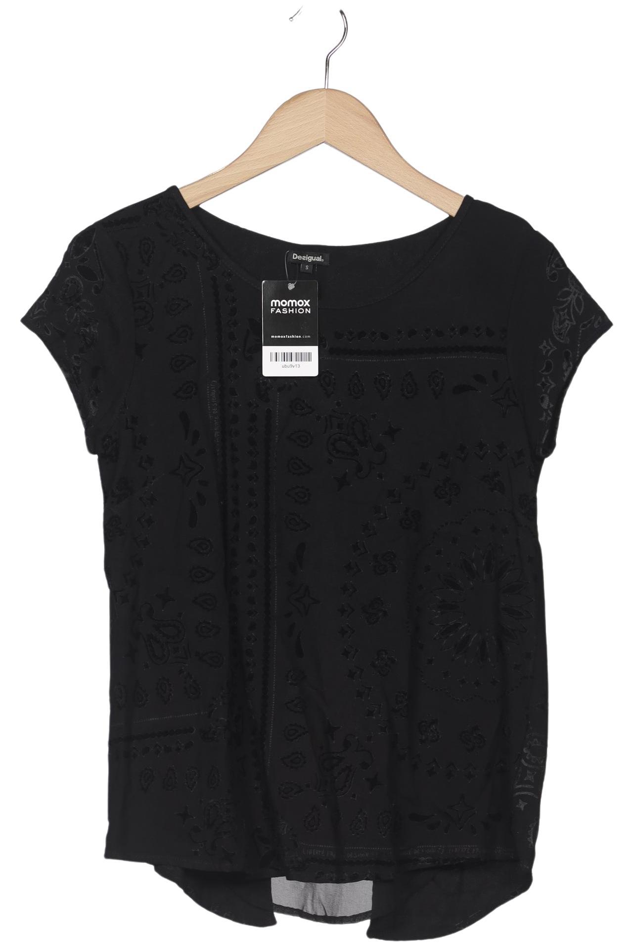 

Desigual Damen T-Shirt, schwarz, Gr. 36