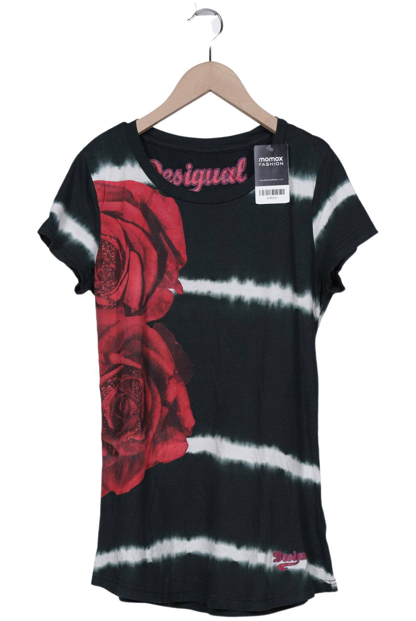 

Desigual Damen T-Shirt, grün, Gr. 42