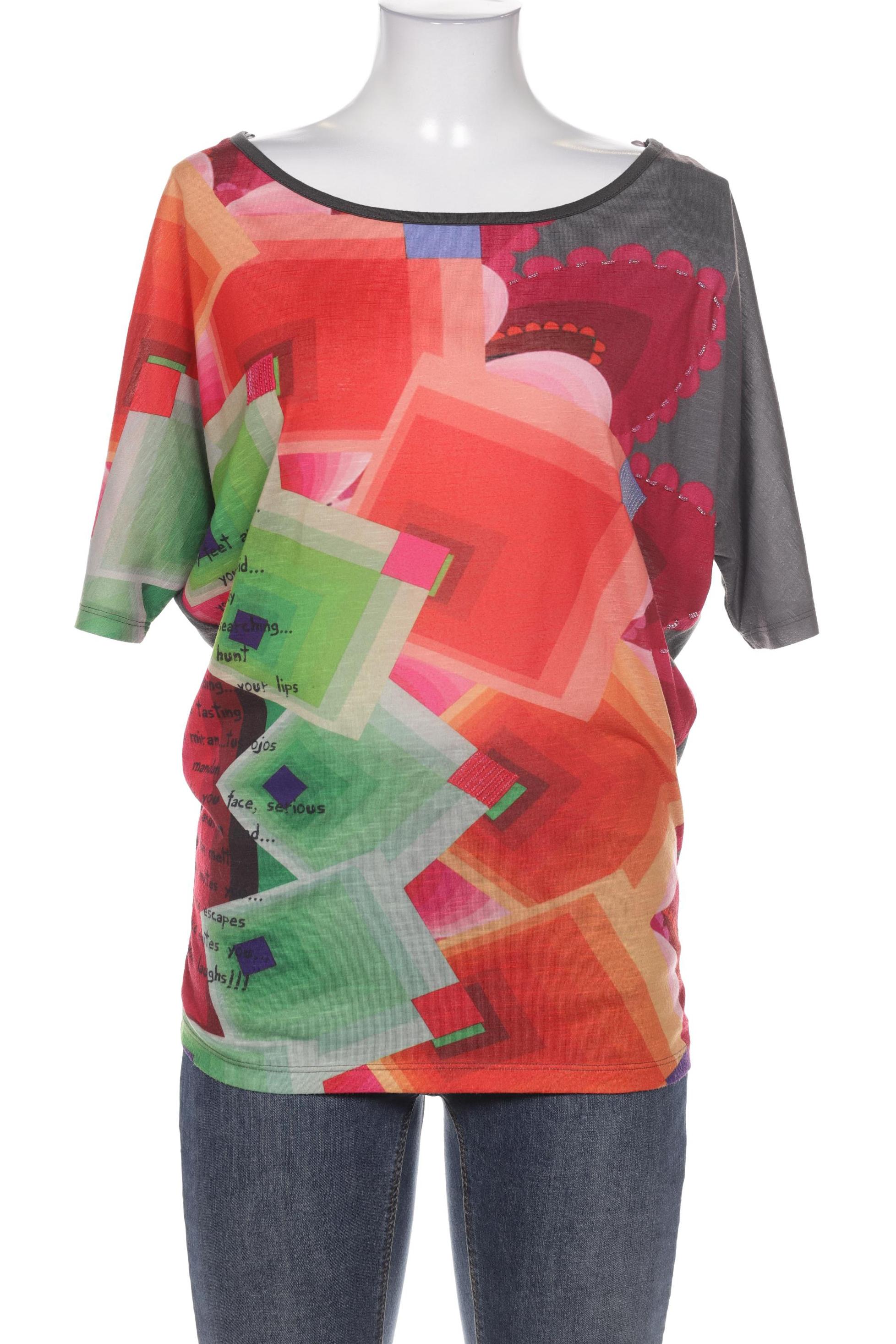 

Desigual Damen T-Shirt, mehrfarbig, Gr. 42