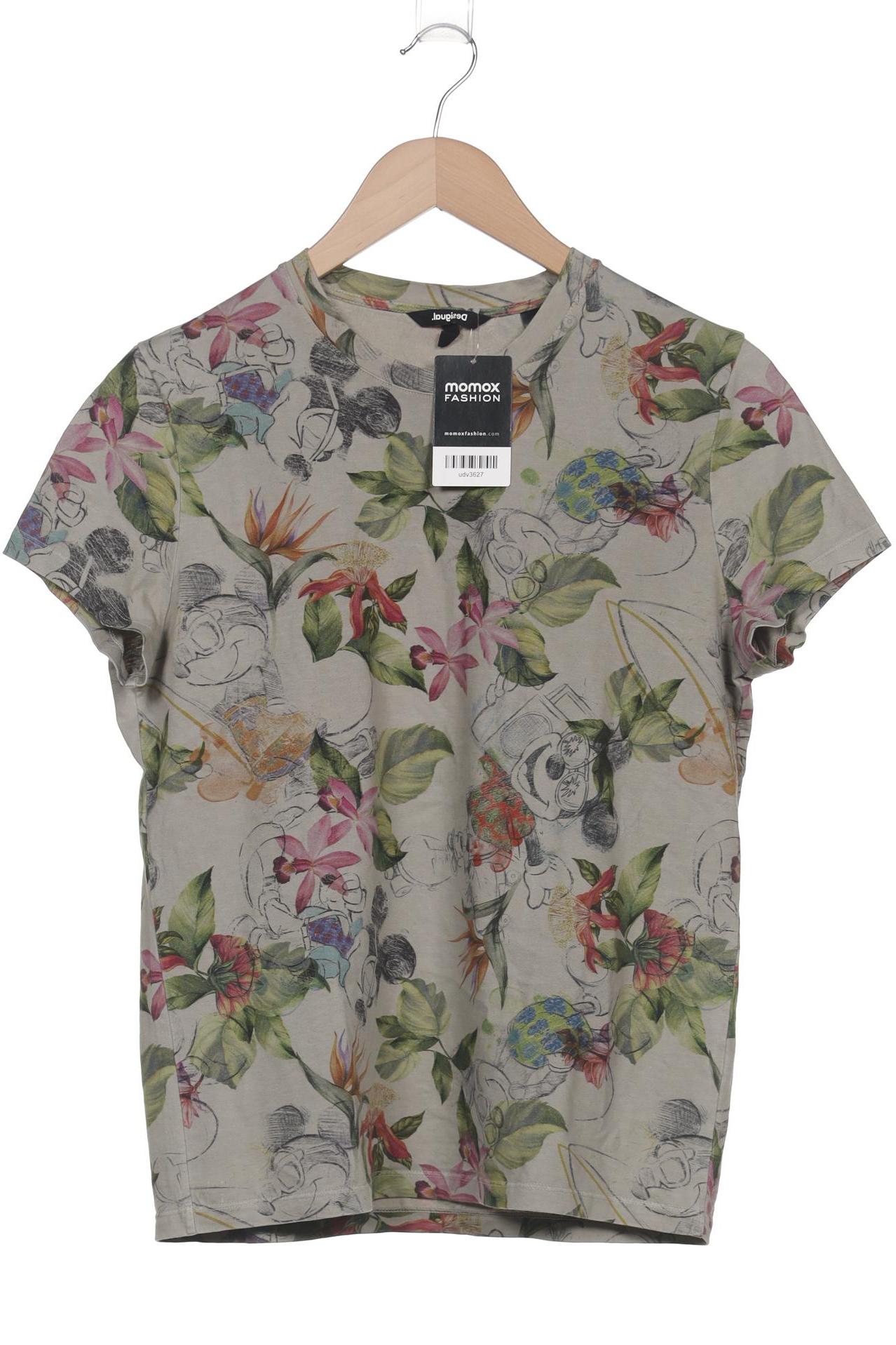 

Desigual Damen T-Shirt, grau, Gr. 38