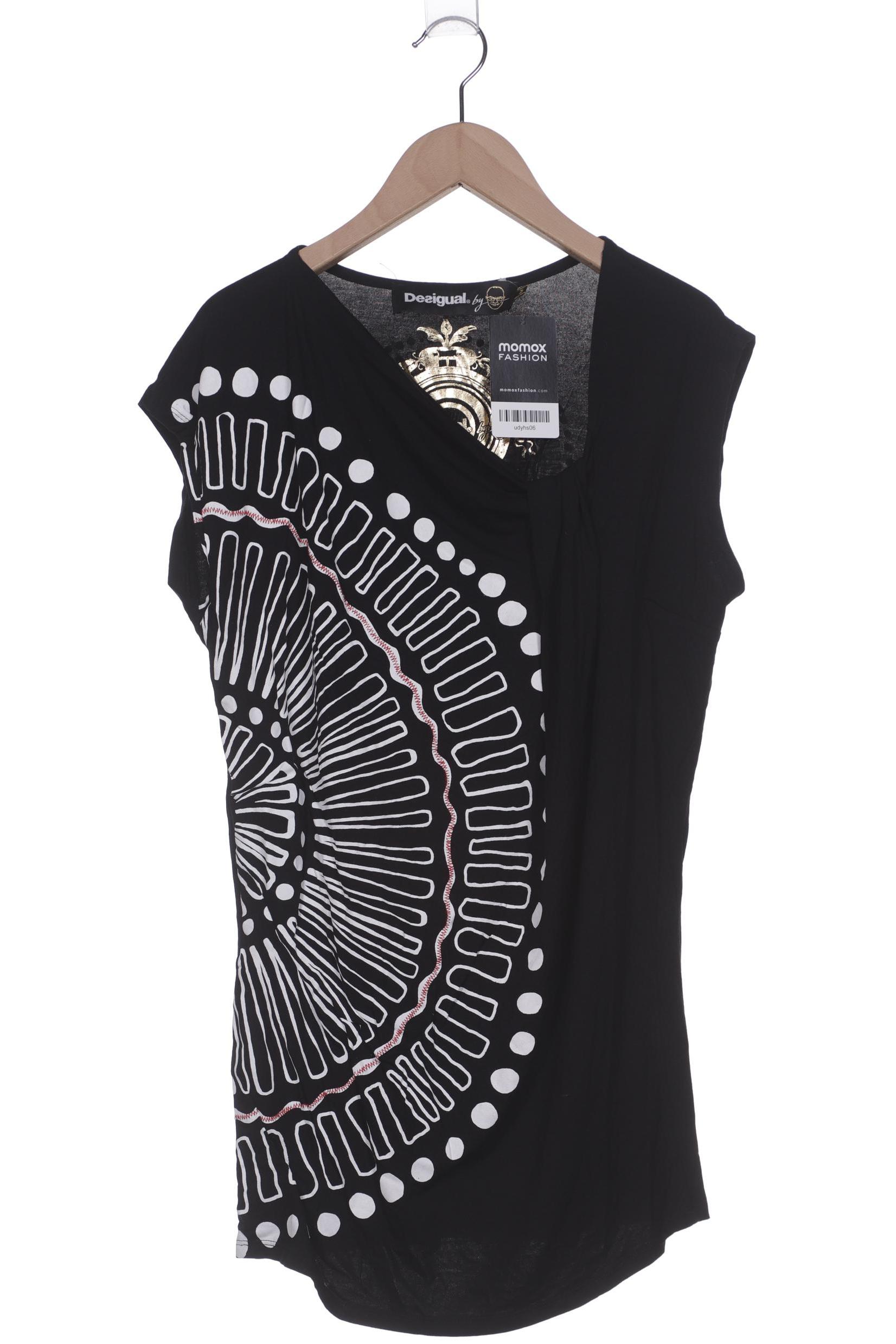 

Desigual Damen T-Shirt, schwarz, Gr. 38