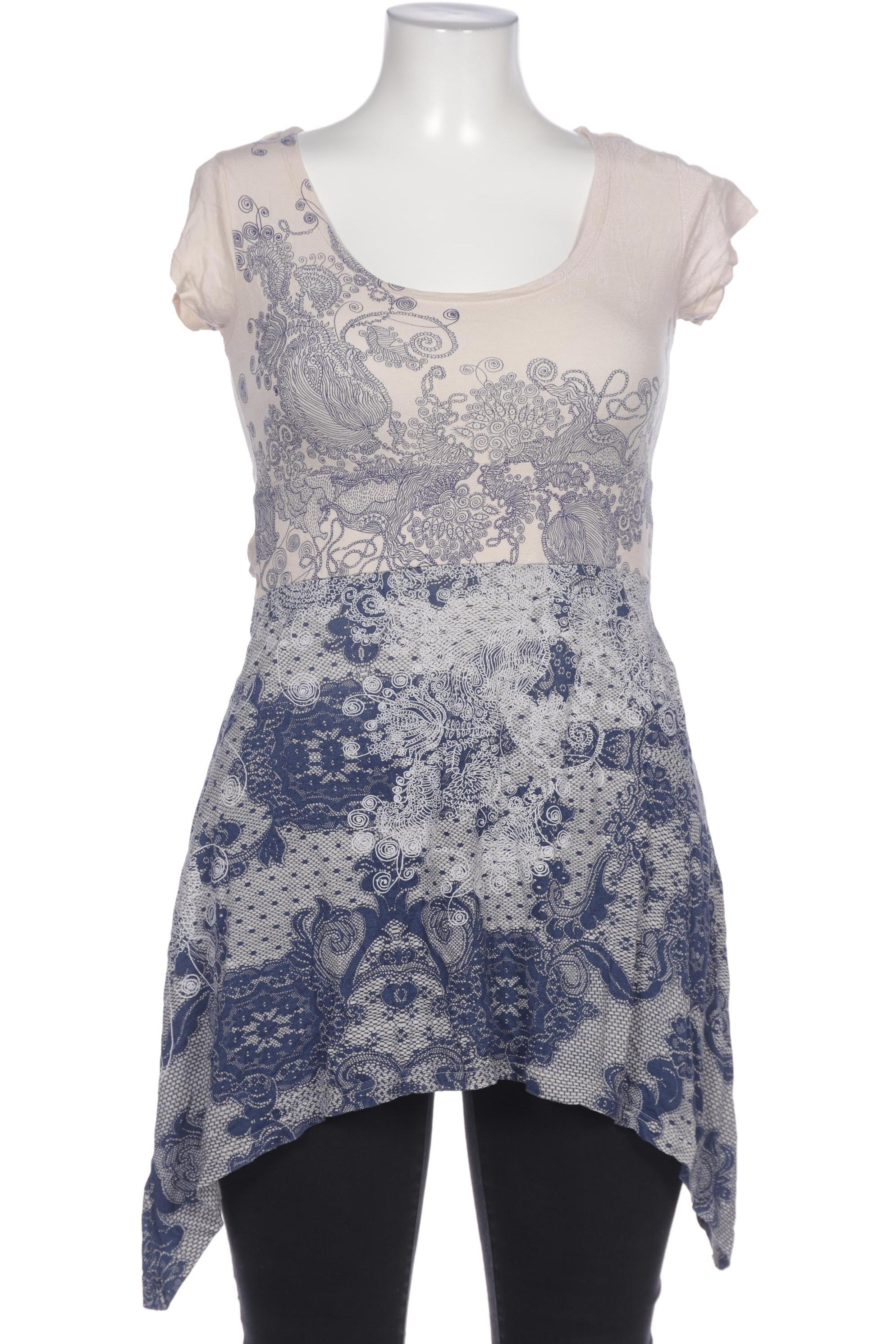 

Desigual Damen T-Shirt, cremeweiß