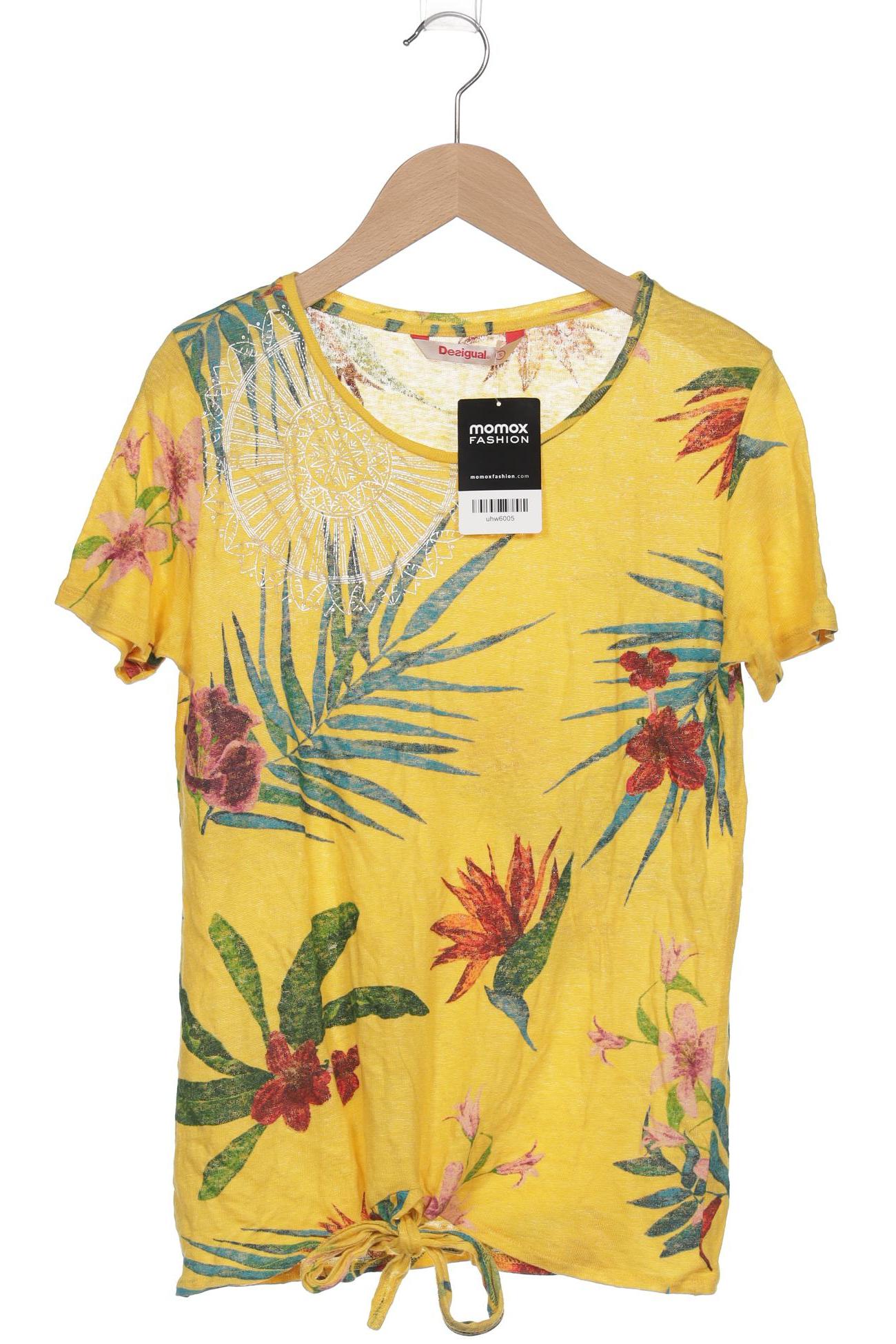 

Desigual Damen T-Shirt, gelb, Gr. 36