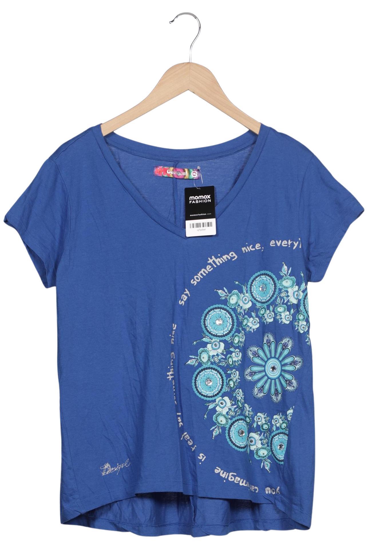 Thumbnail - Desigual Damen T-Shirt, blau, Gr. 46