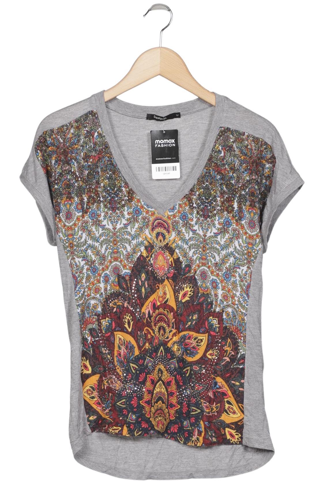 

Desigual Damen T-Shirt, grau, Gr. 38