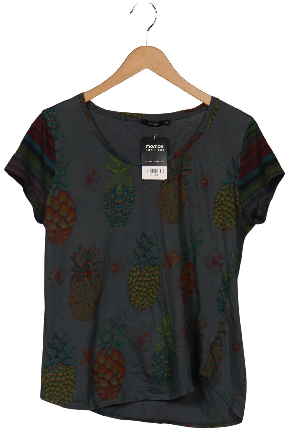 

Desigual Damen T-Shirt, grau, Gr. 46
