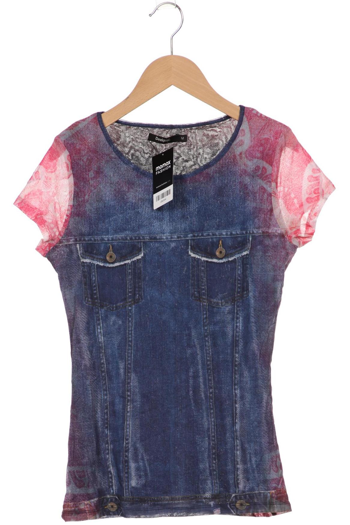 

Desigual Damen T-Shirt, blau