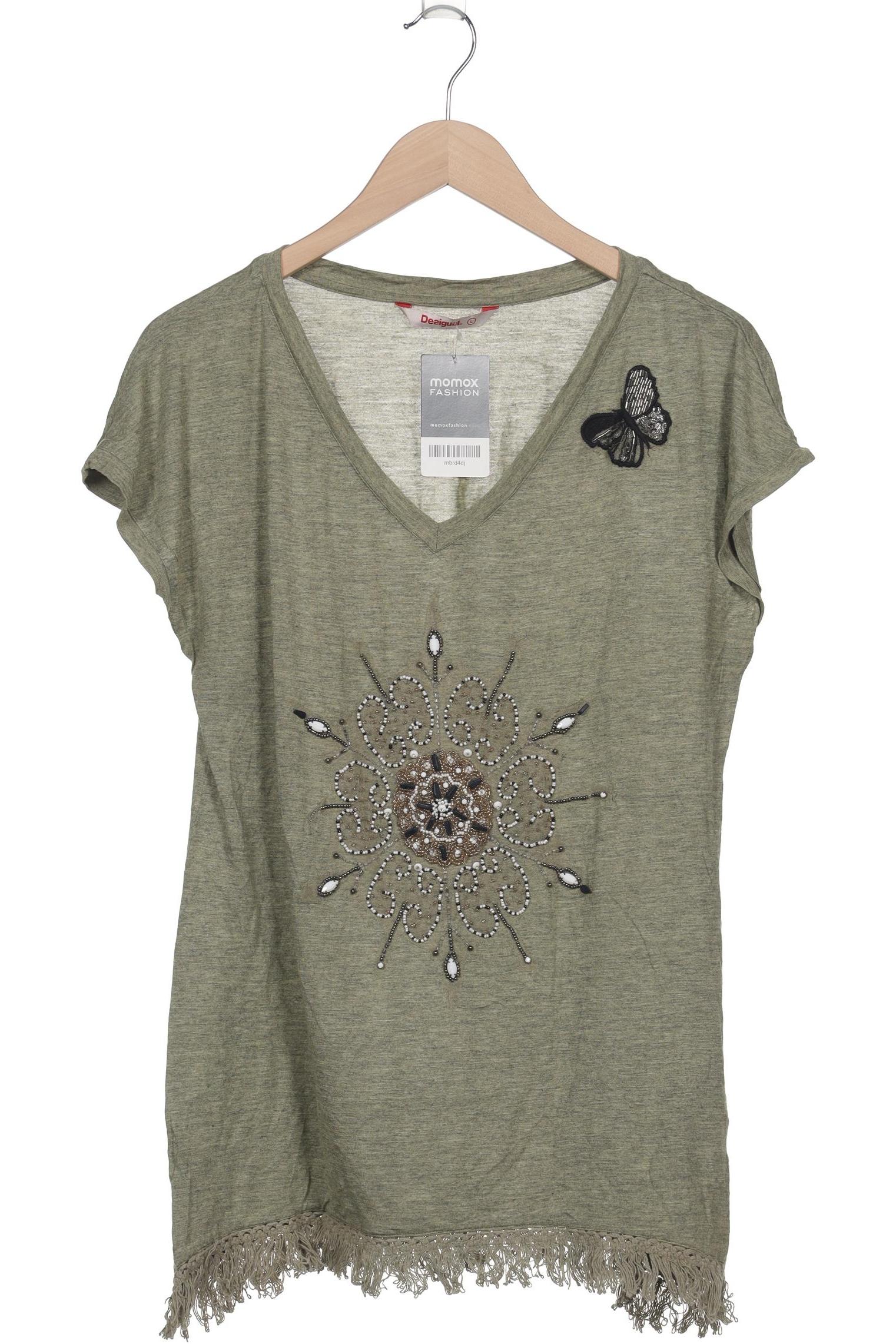 

Desigual Damen T-Shirt, grün, Gr. 42