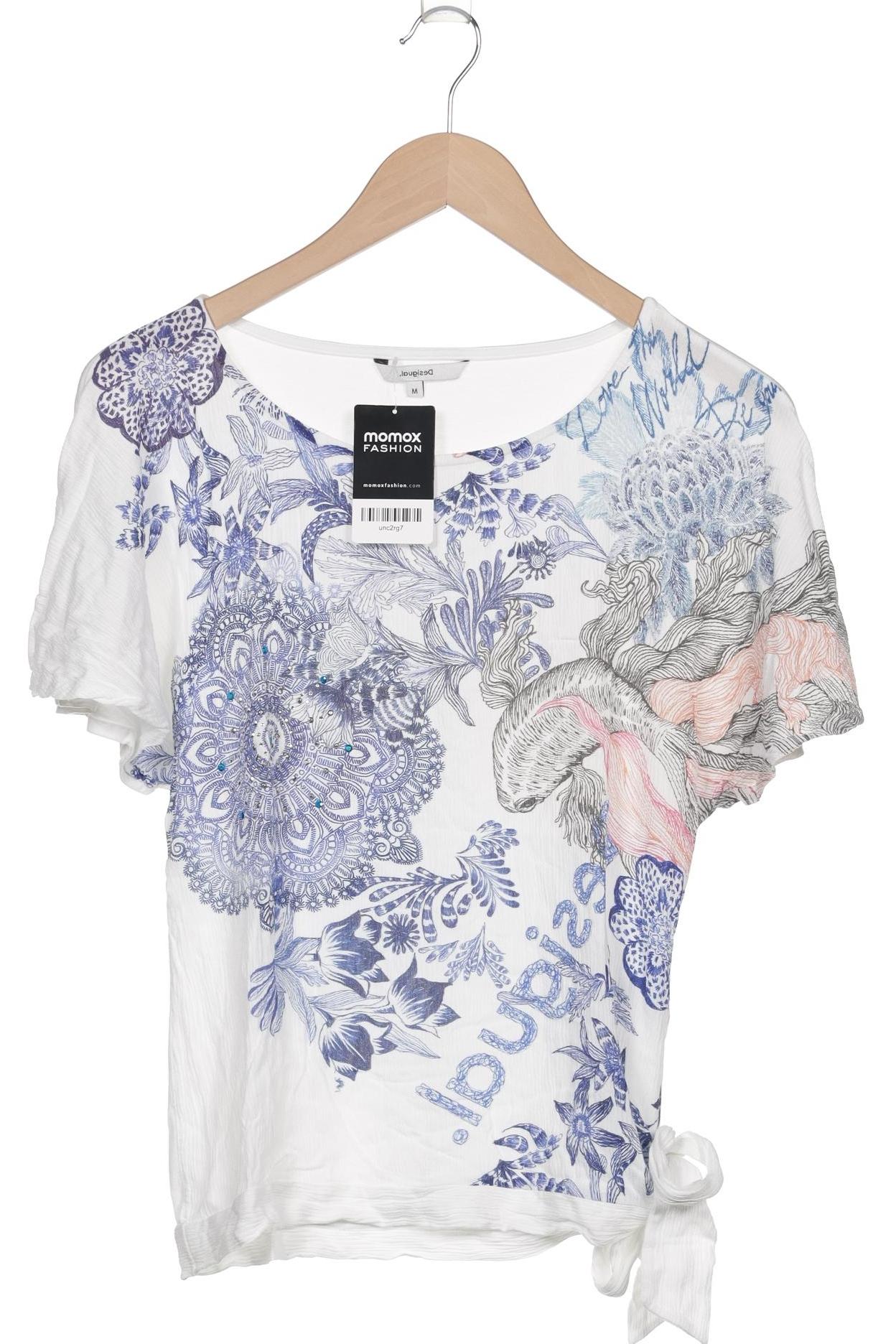 

Desigual Damen T-Shirt, weiß, Gr. 38