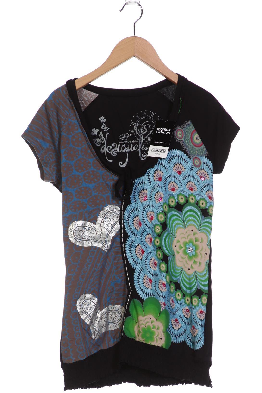 

Desigual Damen T-Shirt, schwarz, Gr. 38