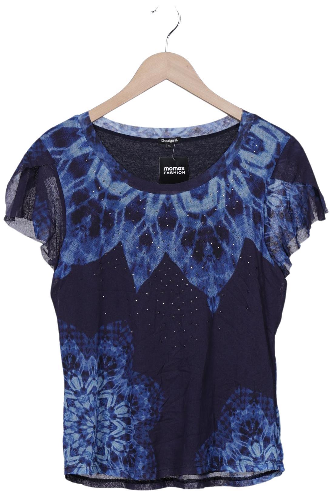 

Desigual Damen T-Shirt, marineblau, Gr. 44