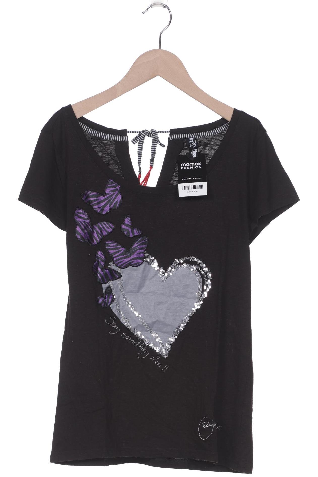 

Desigual Damen T-Shirt, schwarz
