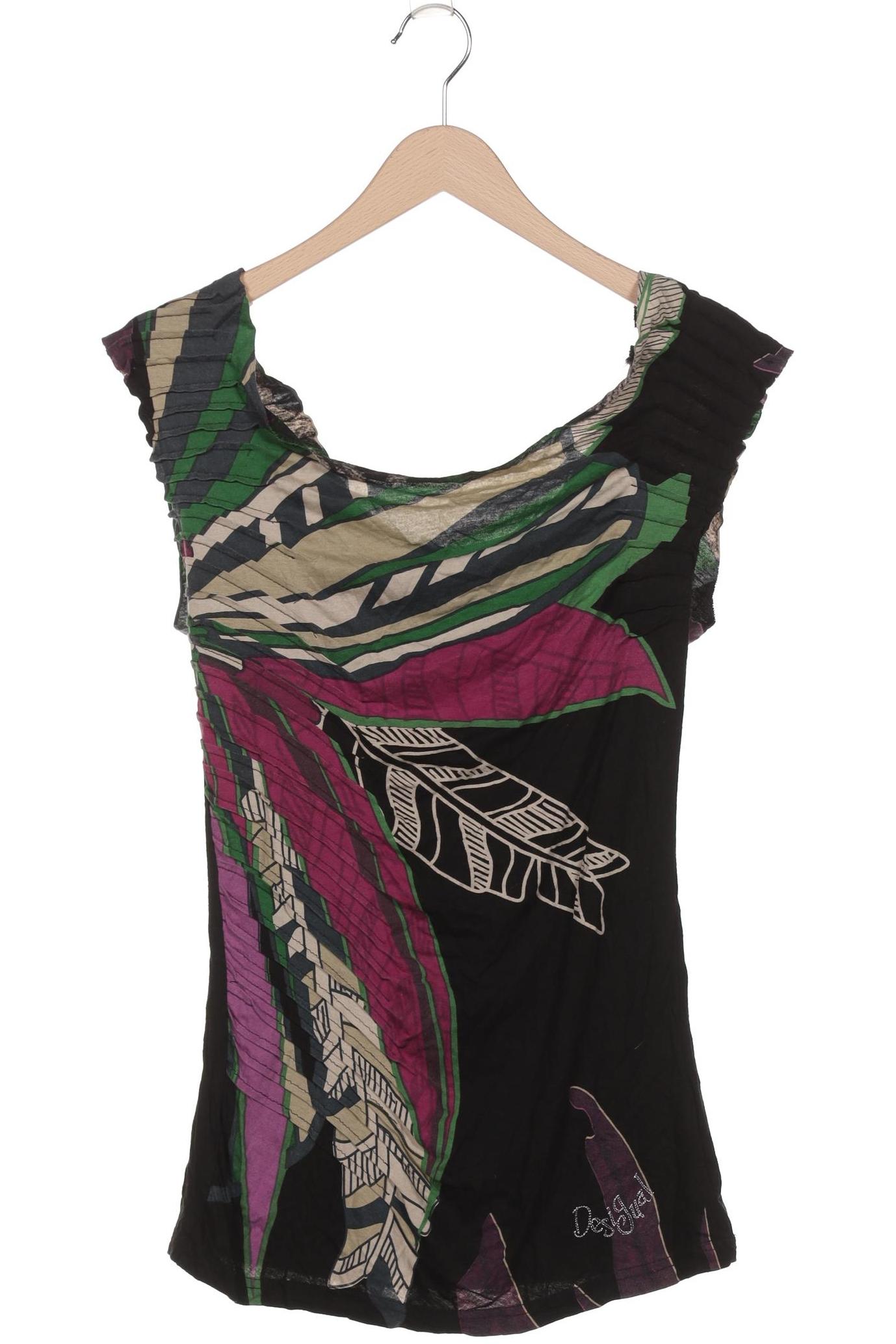 

Desigual Damen T-Shirt, mehrfarbig, Gr. 42