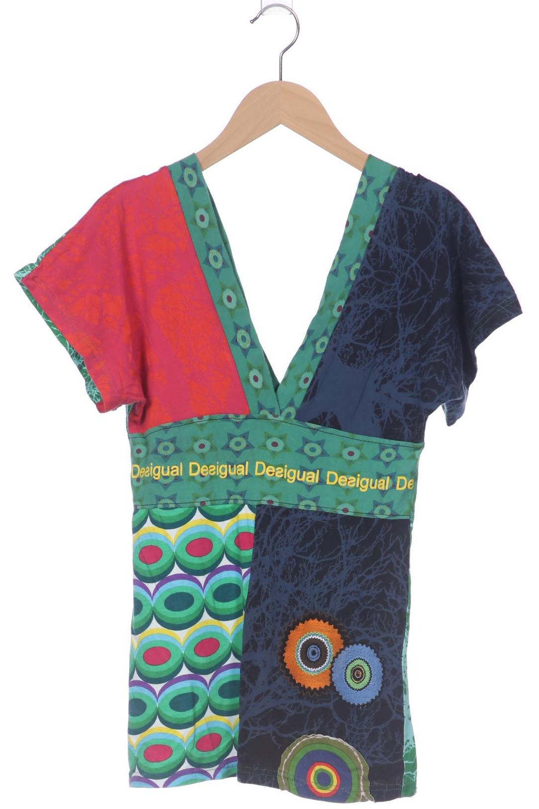 

Desigual Damen T-Shirt, mehrfarbig, Gr. 36