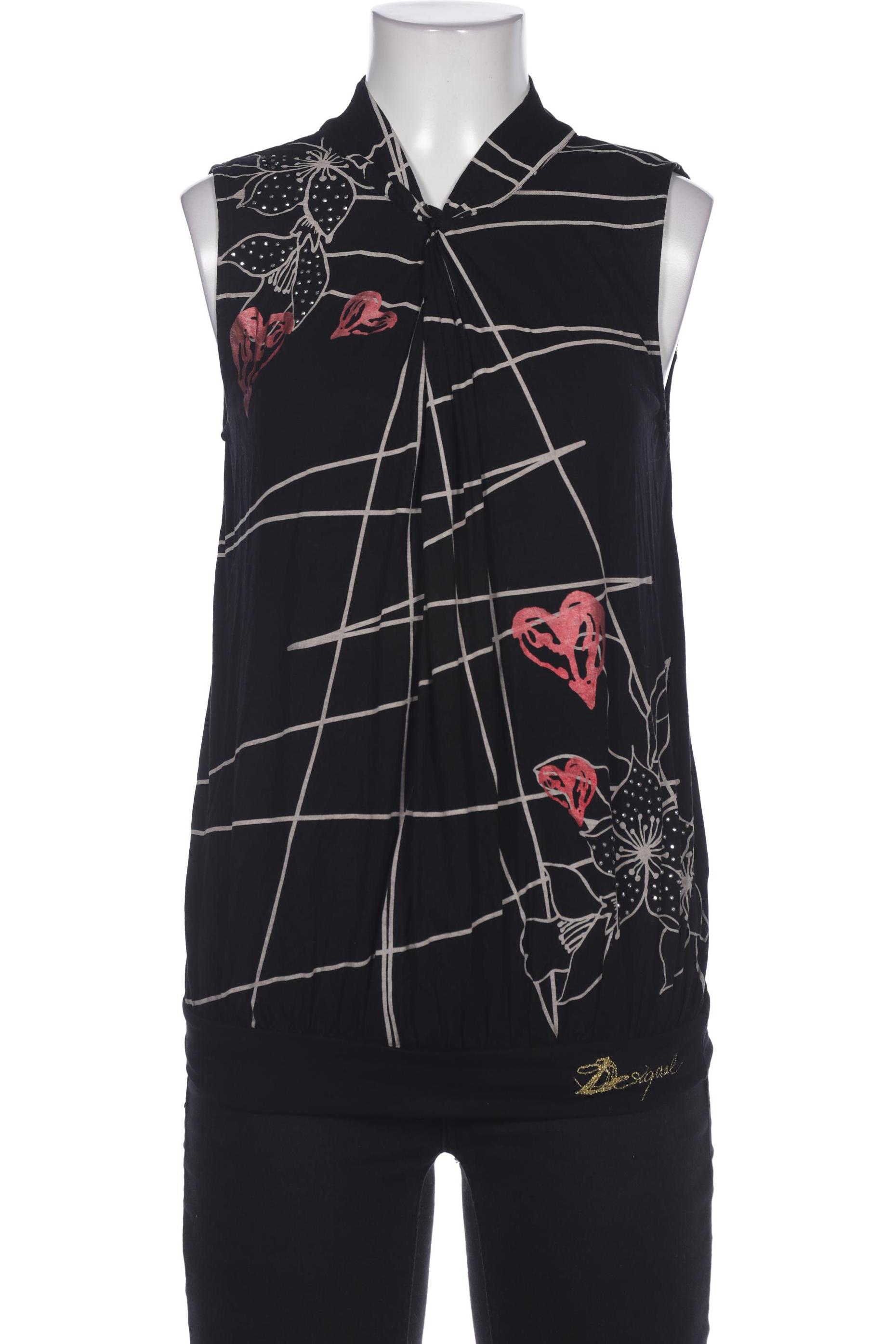 

Desigual Damen T-Shirt, schwarz, Gr. 36
