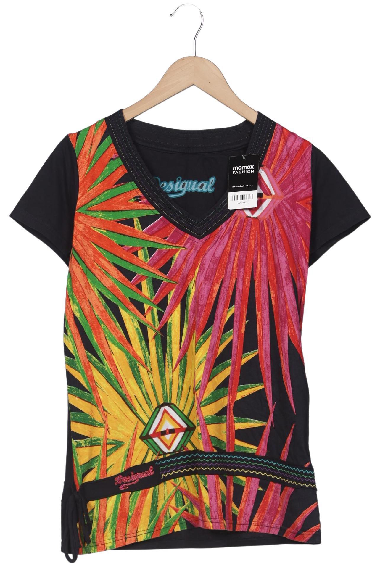

Desigual Damen T-Shirt, mehrfarbig, Gr. 44