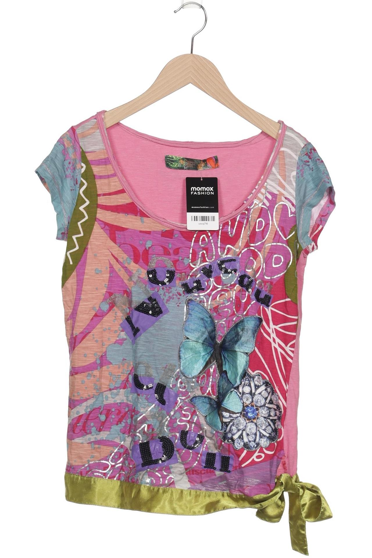 

Desigual Damen T-Shirt, mehrfarbig, Gr. 36