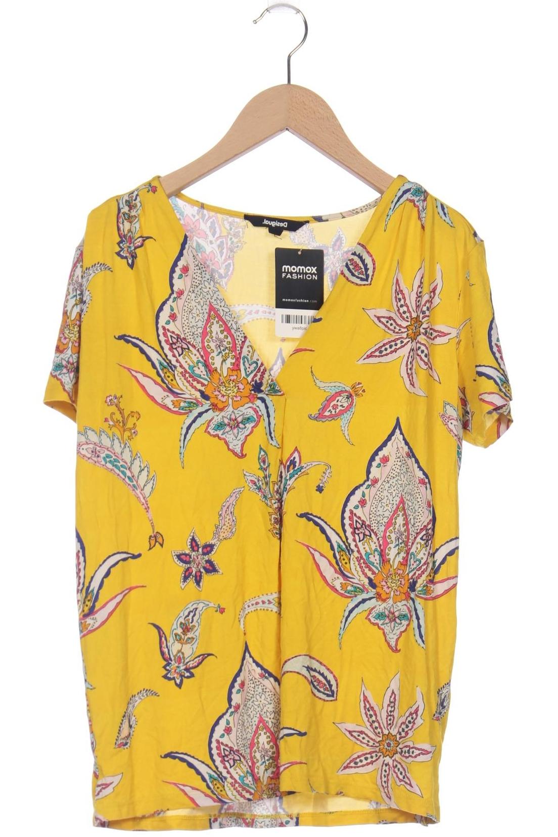 

Desigual Damen T-Shirt, gelb, Gr. 38