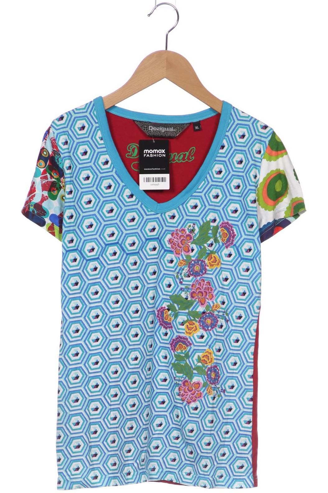 

Desigual Damen T-Shirt, mehrfarbig, Gr. 44