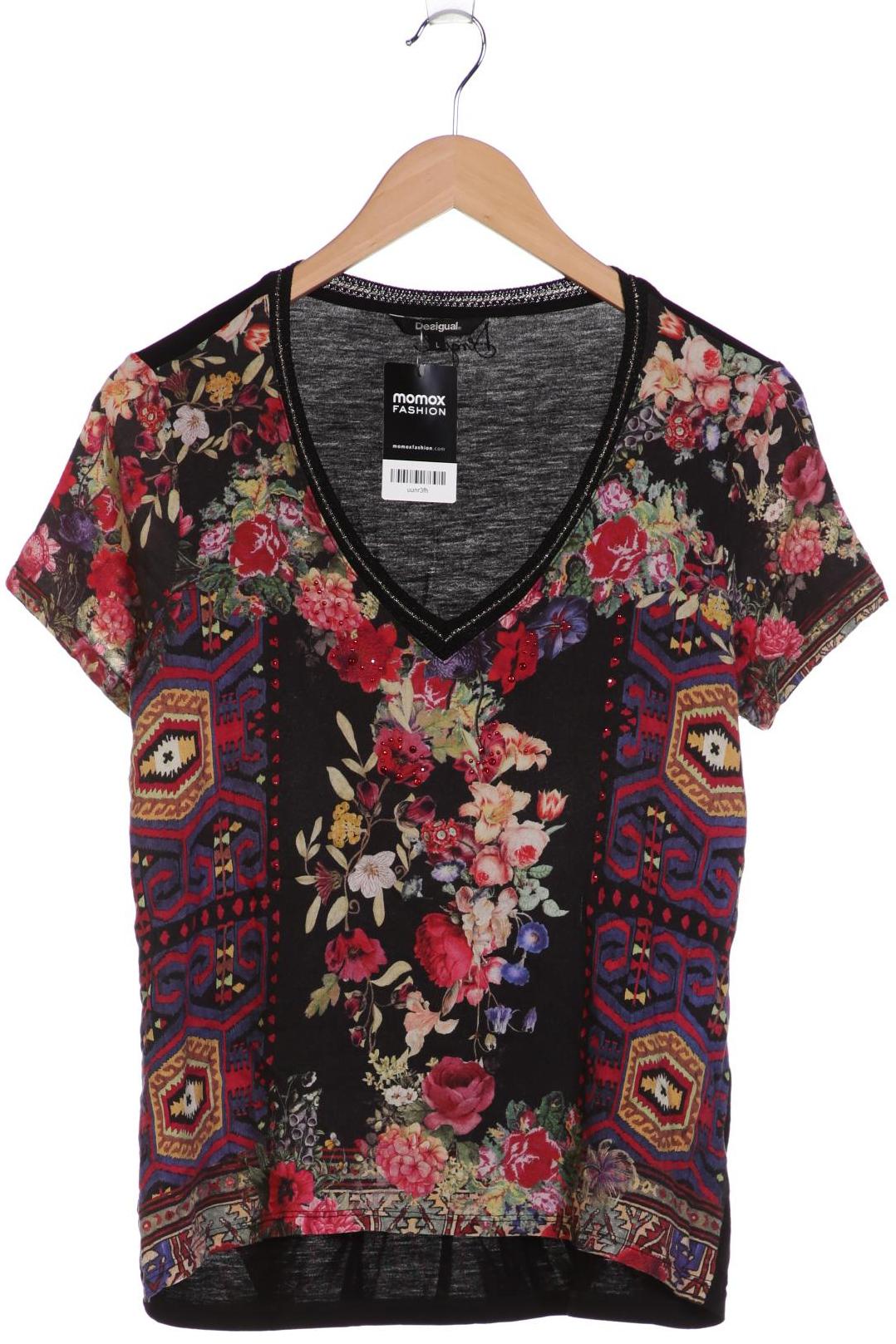 

Desigual Damen T-Shirt, schwarz, Gr. 42