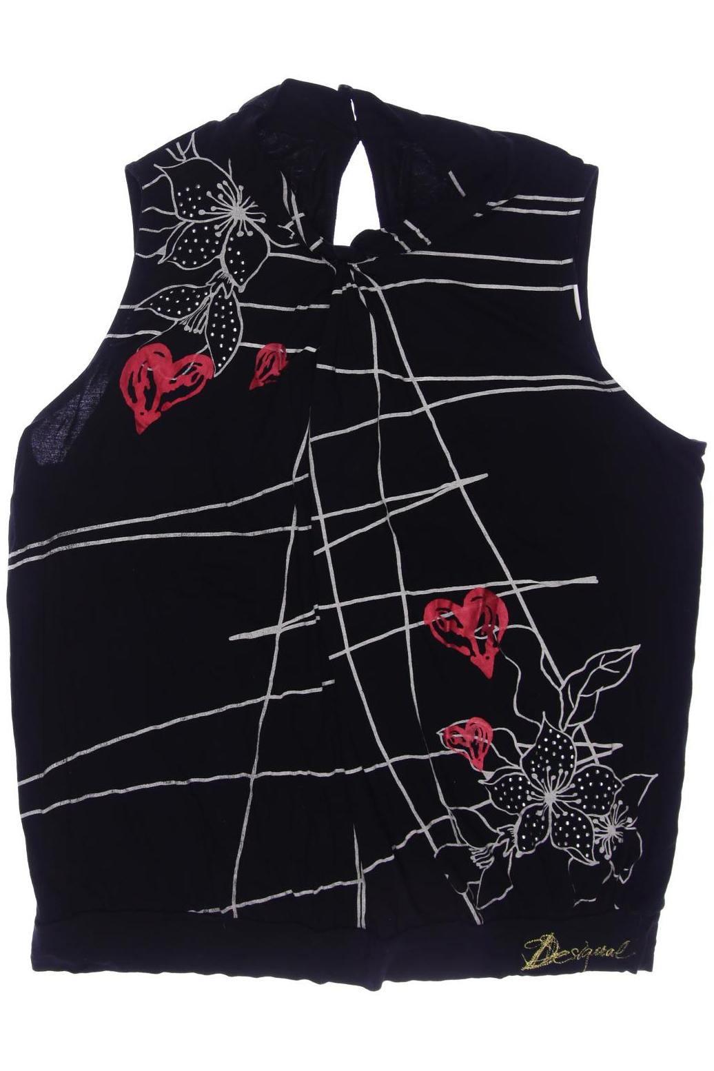 

Desigual Damen T-Shirt, schwarz