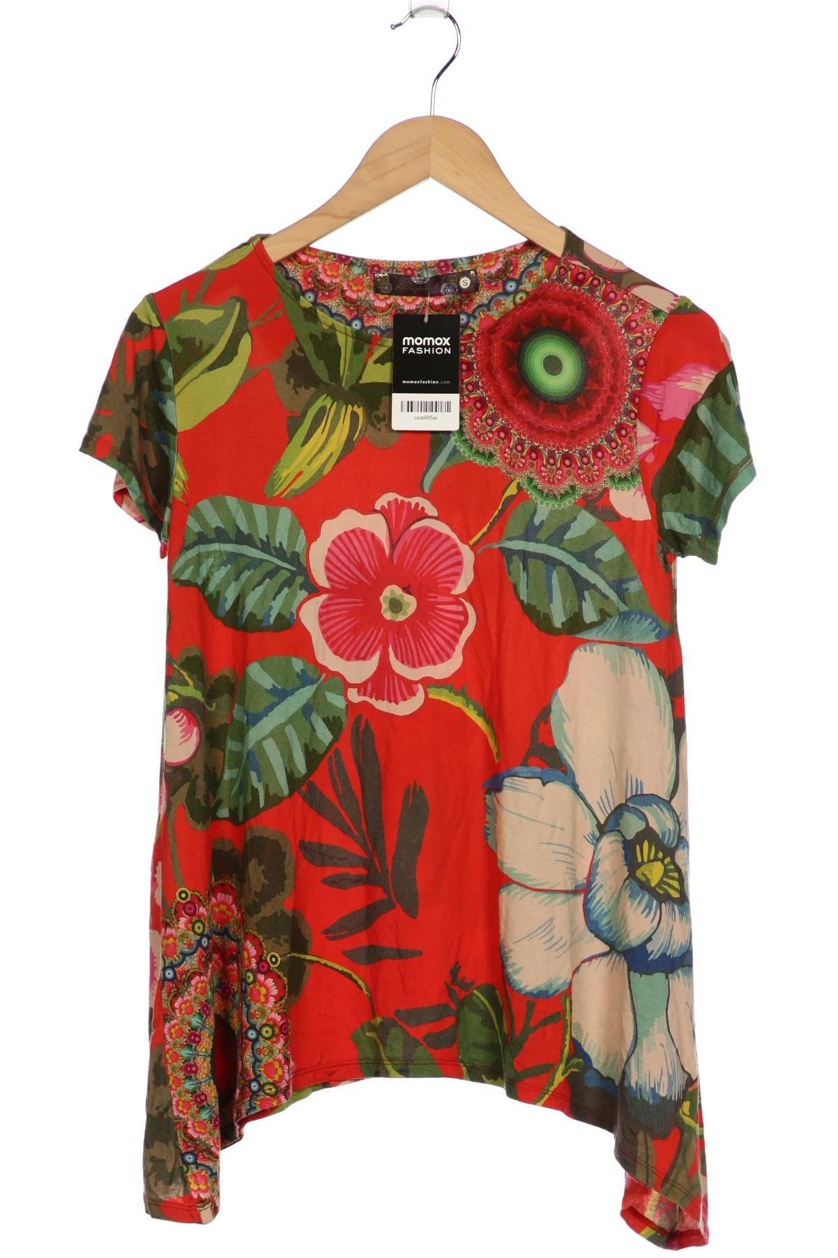 

Desigual Damen T-Shirt, rot, Gr. 36