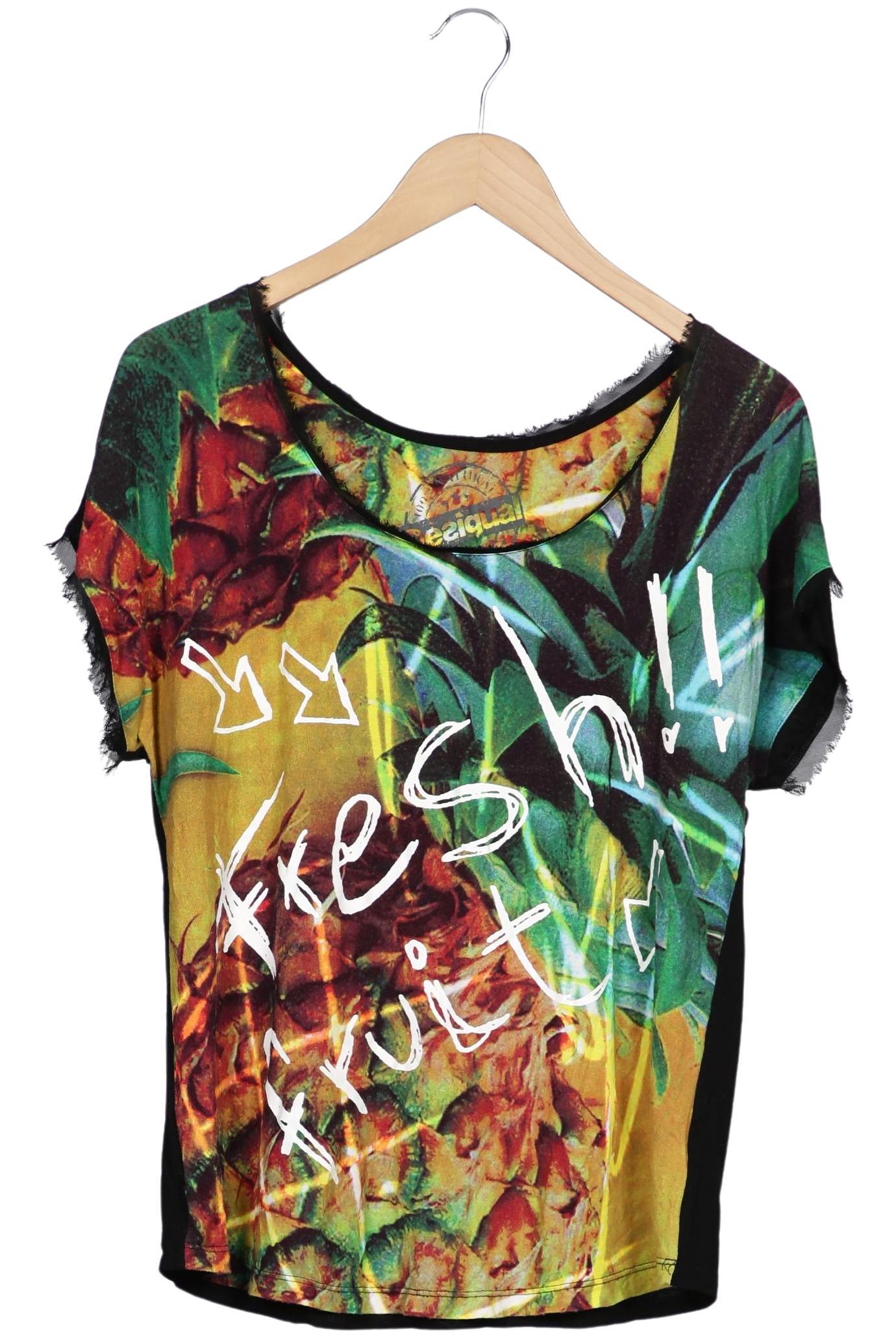 

Desigual Damen T-Shirt, schwarz, Gr. 44