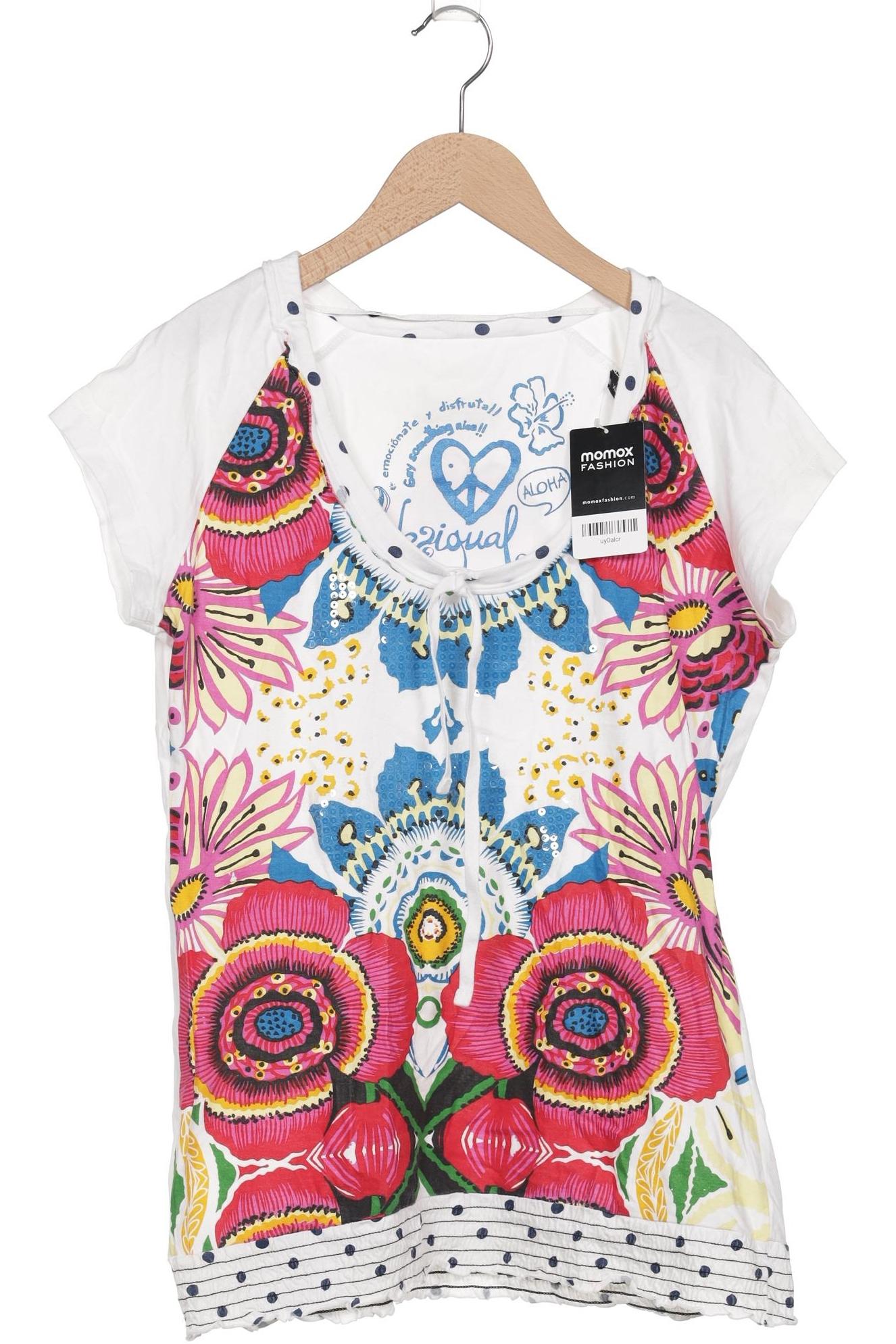 

Desigual Damen T-Shirt, mehrfarbig, Gr. 44