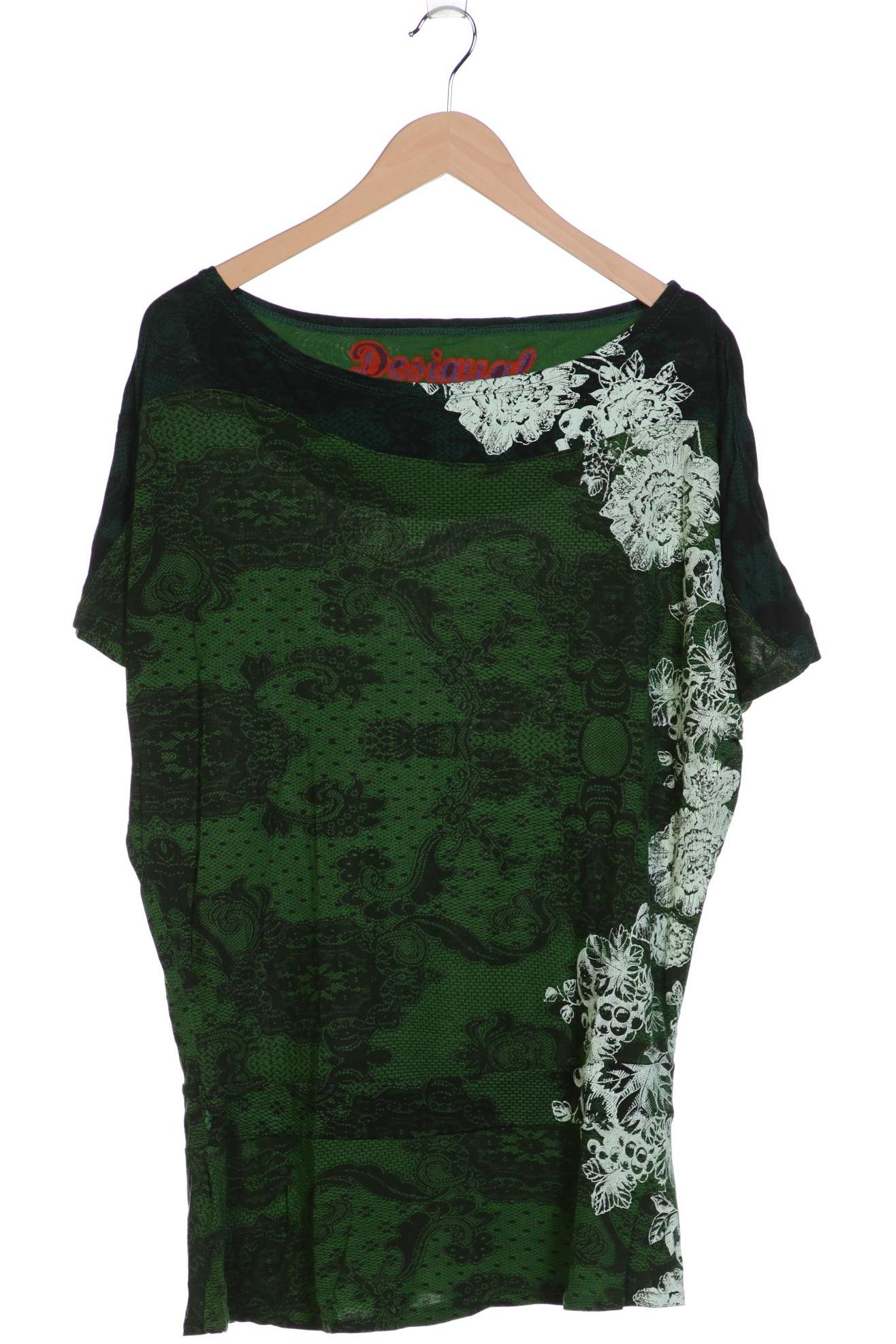 

Desigual Damen T-Shirt, grün, Gr. 42